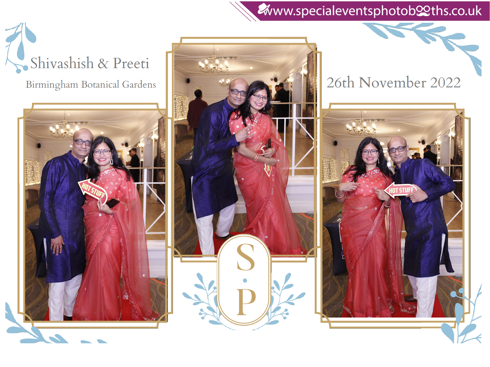 Shivashish & Preeti 25th Anniversary | View more photos from the event at my.specialeventsphotobooths.co.uk/u/SpecialEventsPhotoBooths/Shivashish-Preeti-25th-Anniversary