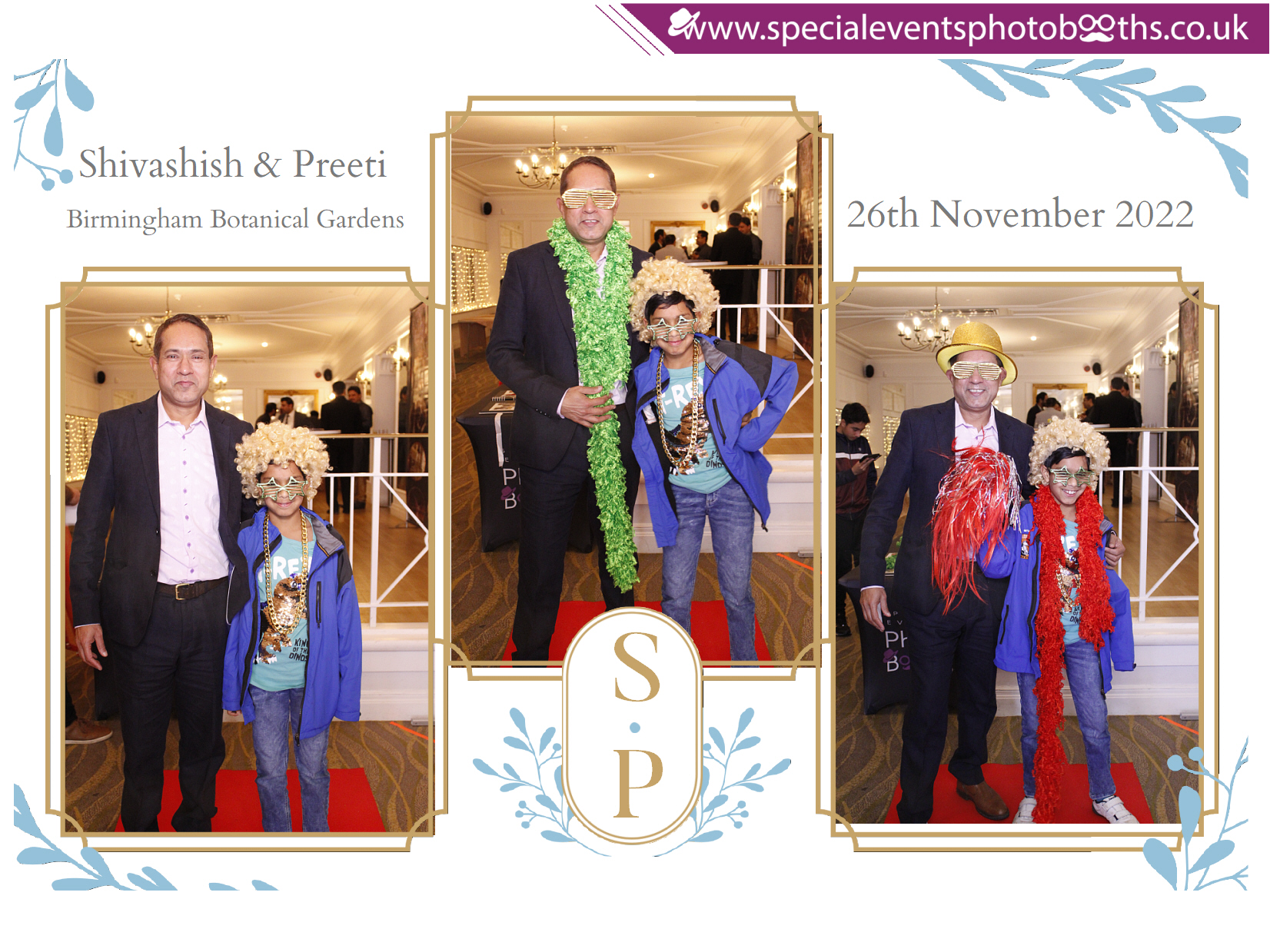 Shivashish & Preeti 25th Anniversary | View more photos from the event at my.specialeventsphotobooths.co.uk/u/SpecialEventsPhotoBooths/Shivashish-Preeti-25th-Anniversary