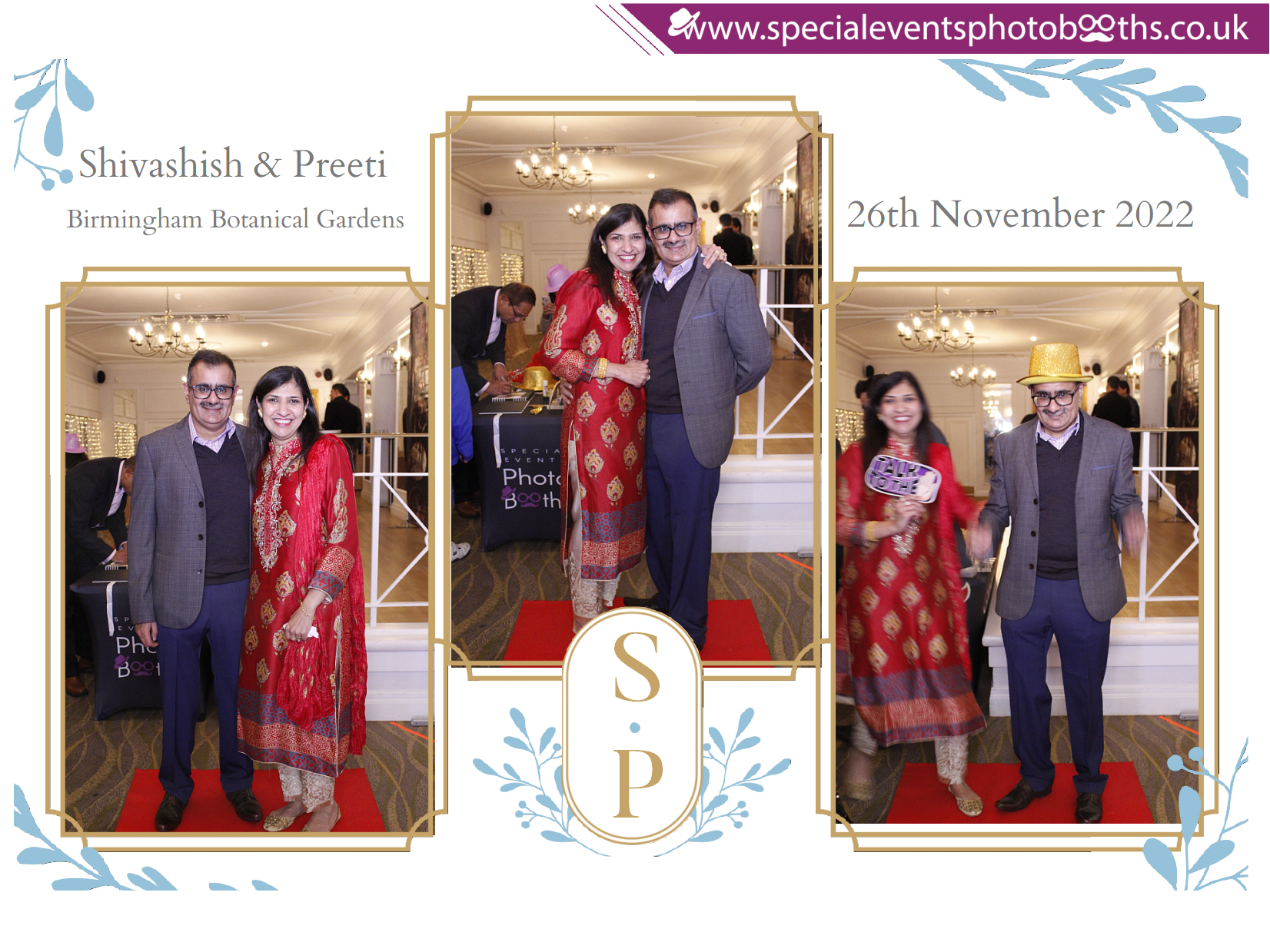 Shivashish & Preeti 25th Anniversary | View more photos from the event at my.specialeventsphotobooths.co.uk/u/SpecialEventsPhotoBooths/Shivashish-Preeti-25th-Anniversary
