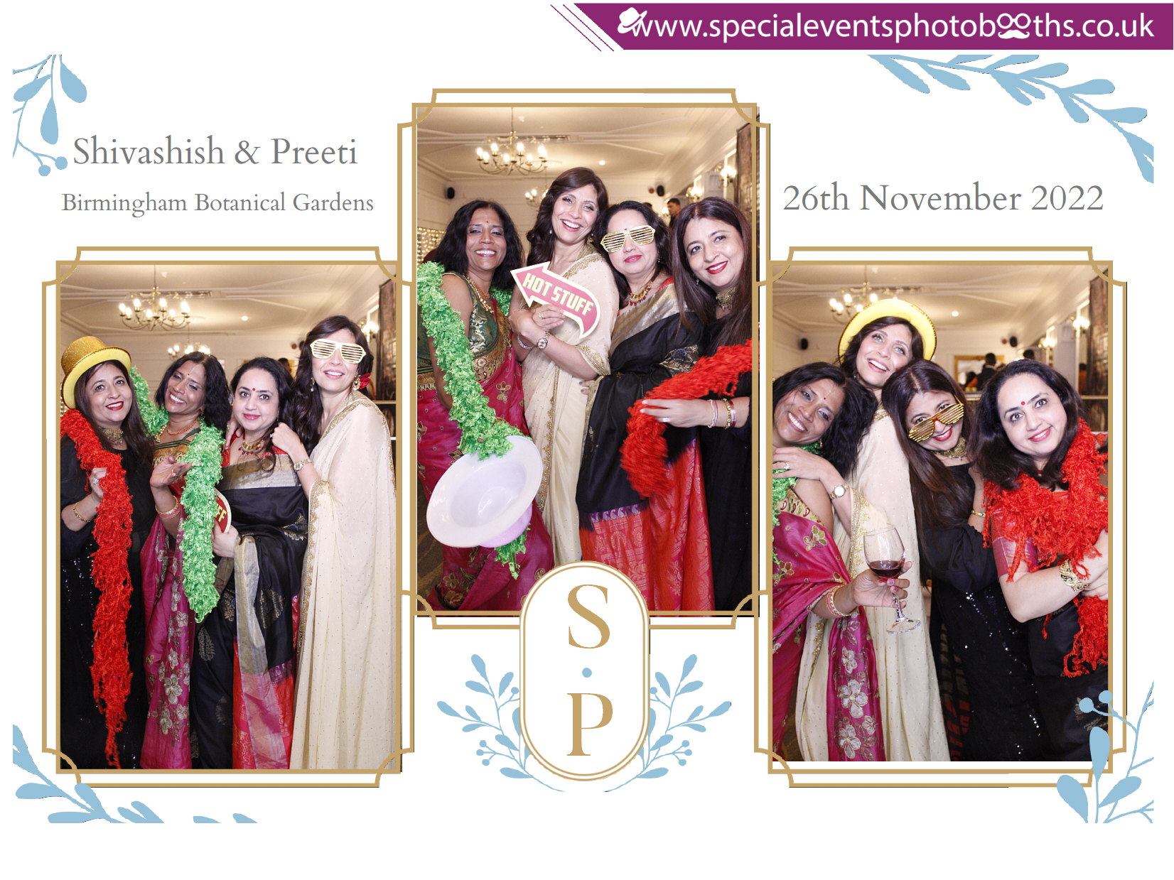 Shivashish & Preeti 25th Anniversary | View more photos from the event at my.specialeventsphotobooths.co.uk/u/SpecialEventsPhotoBooths/Shivashish-Preeti-25th-Anniversary