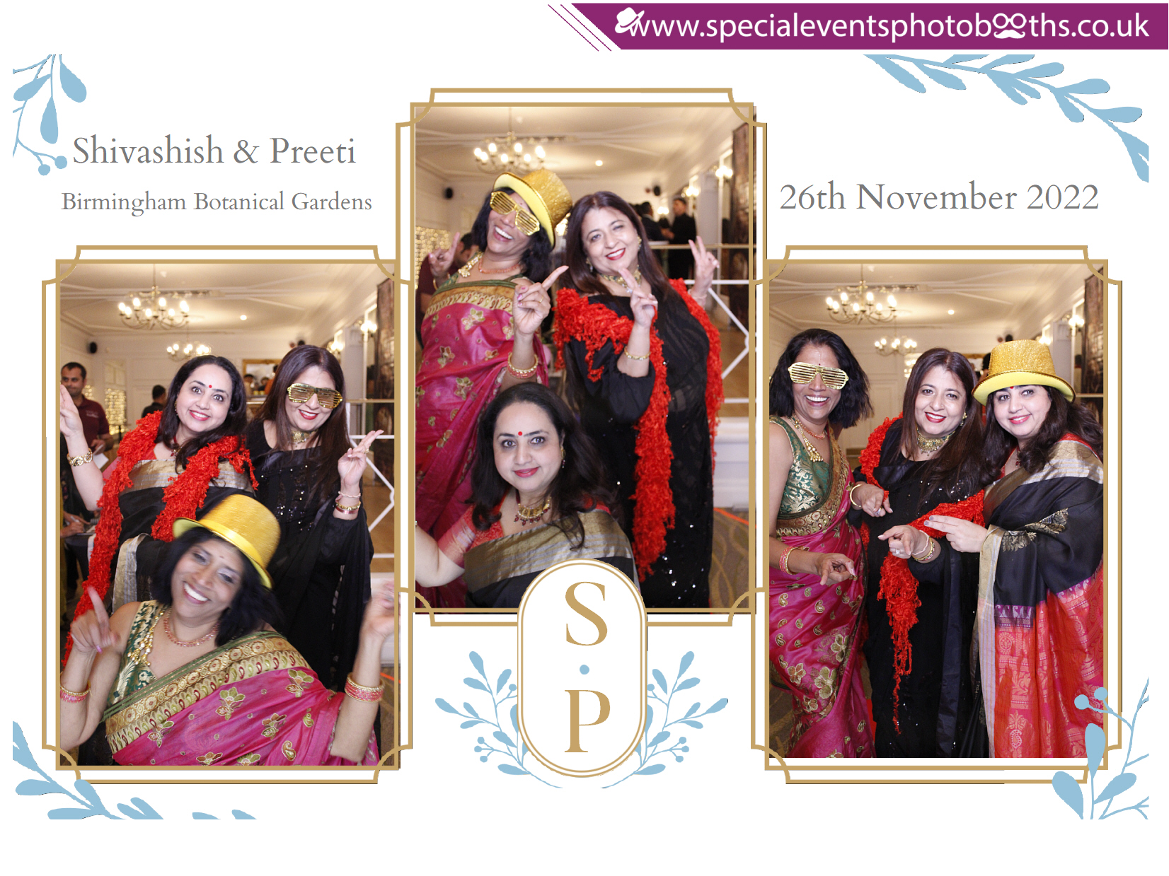 Shivashish & Preeti 25th Anniversary | View more photos from the event at my.specialeventsphotobooths.co.uk/u/SpecialEventsPhotoBooths/Shivashish-Preeti-25th-Anniversary