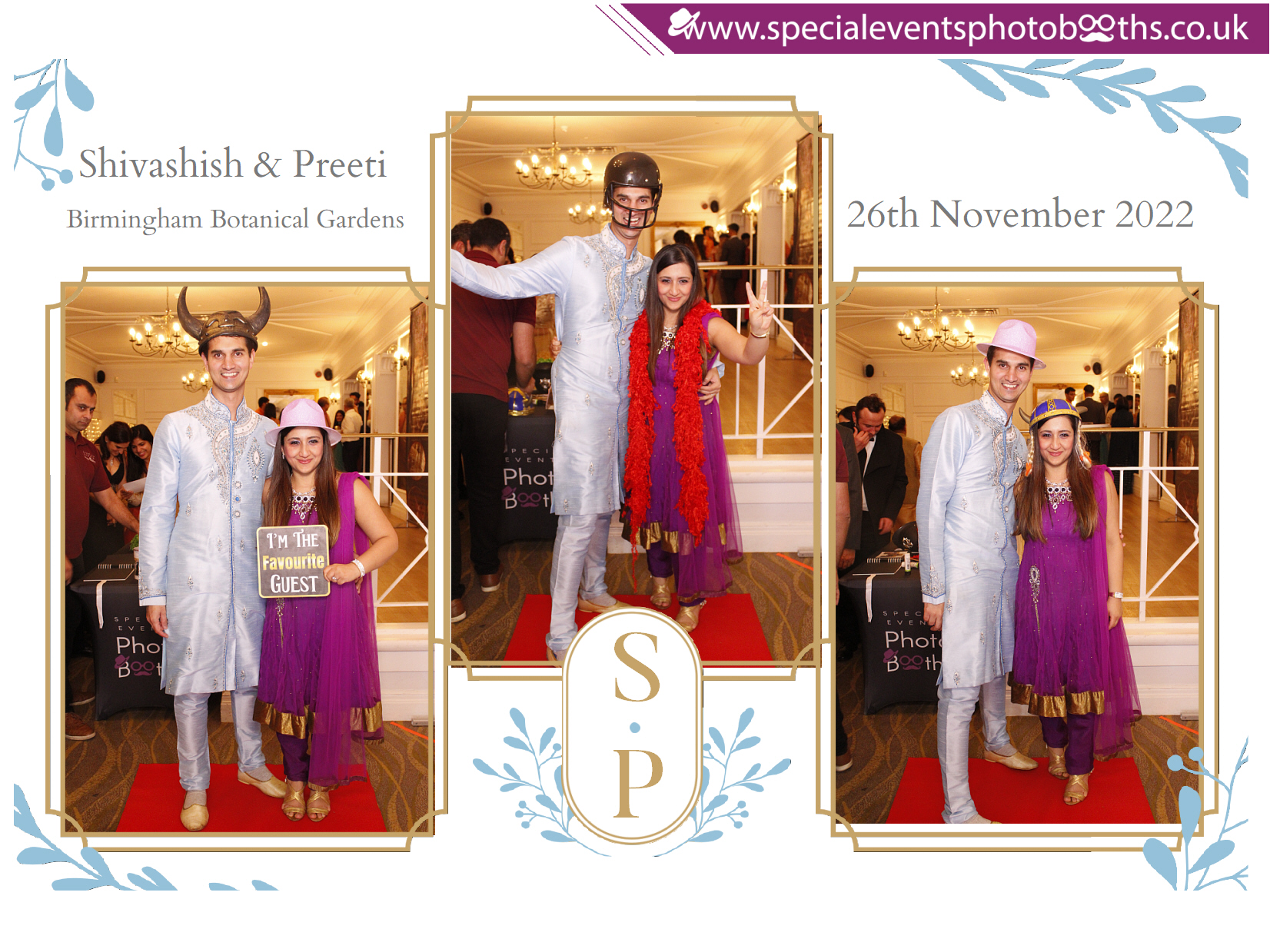 Shivashish & Preeti 25th Anniversary | View more photos from the event at my.specialeventsphotobooths.co.uk/u/SpecialEventsPhotoBooths/Shivashish-Preeti-25th-Anniversary