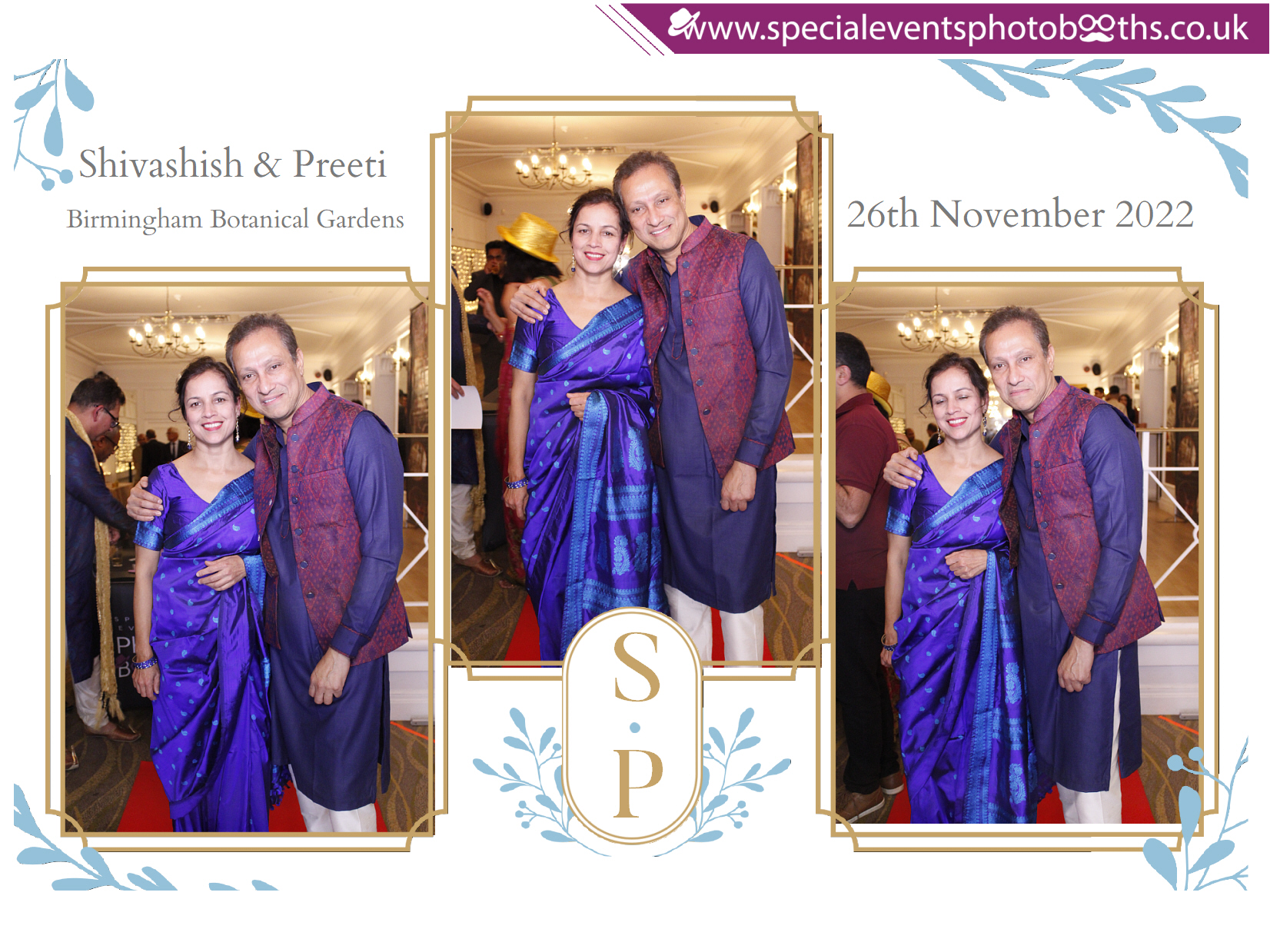 Shivashish & Preeti 25th Anniversary | View more photos from the event at my.specialeventsphotobooths.co.uk/u/SpecialEventsPhotoBooths/Shivashish-Preeti-25th-Anniversary