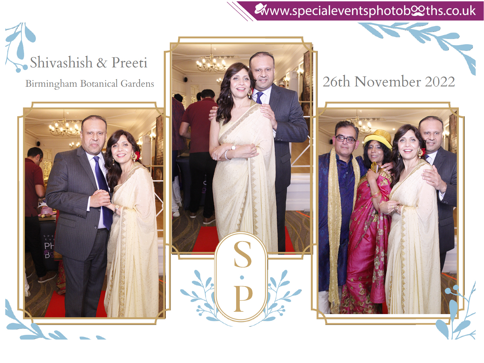 Shivashish & Preeti 25th Anniversary | View more photos from the event at my.specialeventsphotobooths.co.uk/u/SpecialEventsPhotoBooths/Shivashish-Preeti-25th-Anniversary