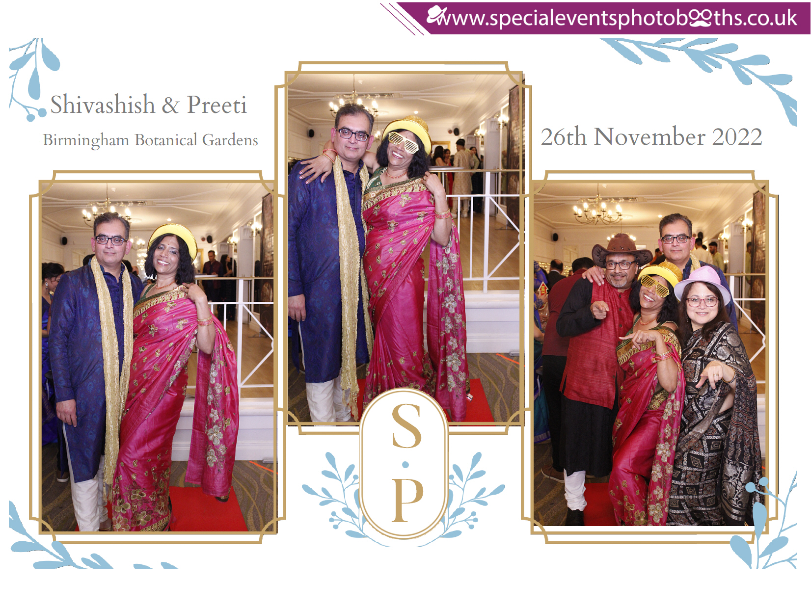 Shivashish & Preeti 25th Anniversary | View more photos from the event at my.specialeventsphotobooths.co.uk/u/SpecialEventsPhotoBooths/Shivashish-Preeti-25th-Anniversary