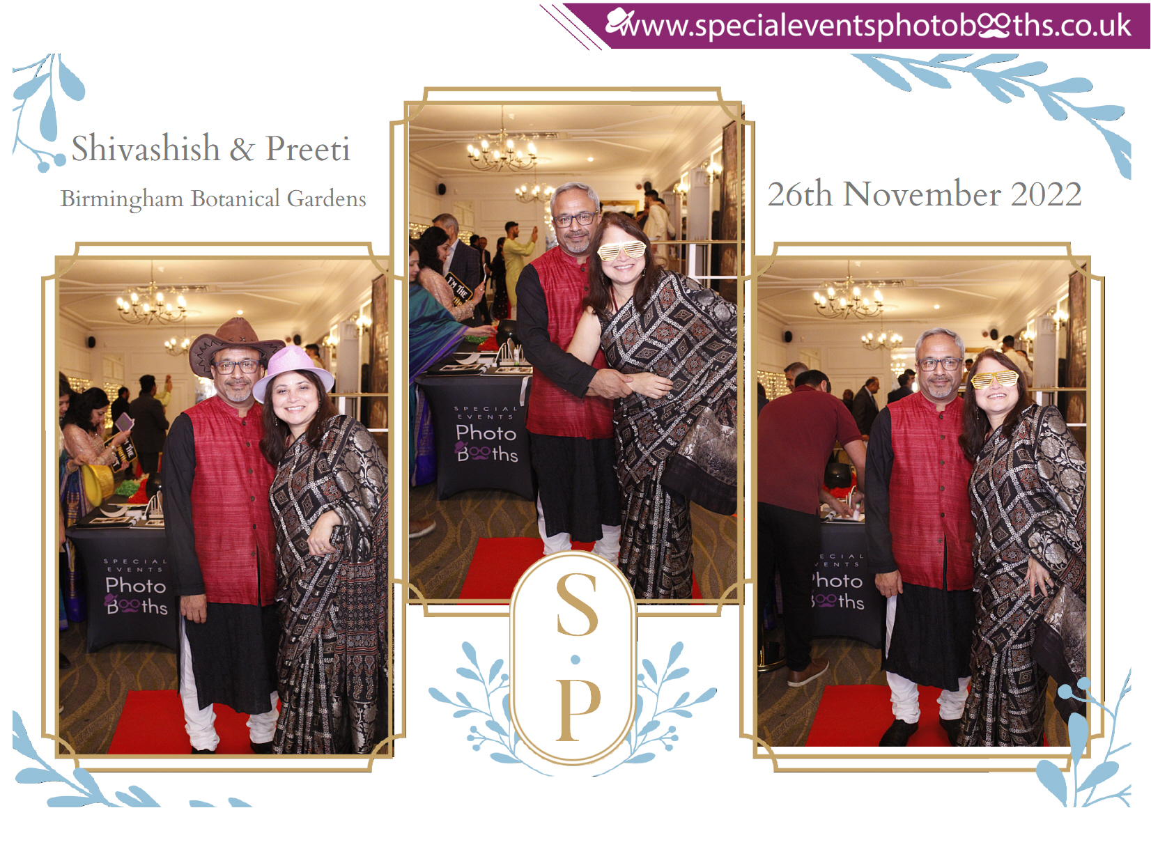 Shivashish & Preeti 25th Anniversary | View more photos from the event at my.specialeventsphotobooths.co.uk/u/SpecialEventsPhotoBooths/Shivashish-Preeti-25th-Anniversary