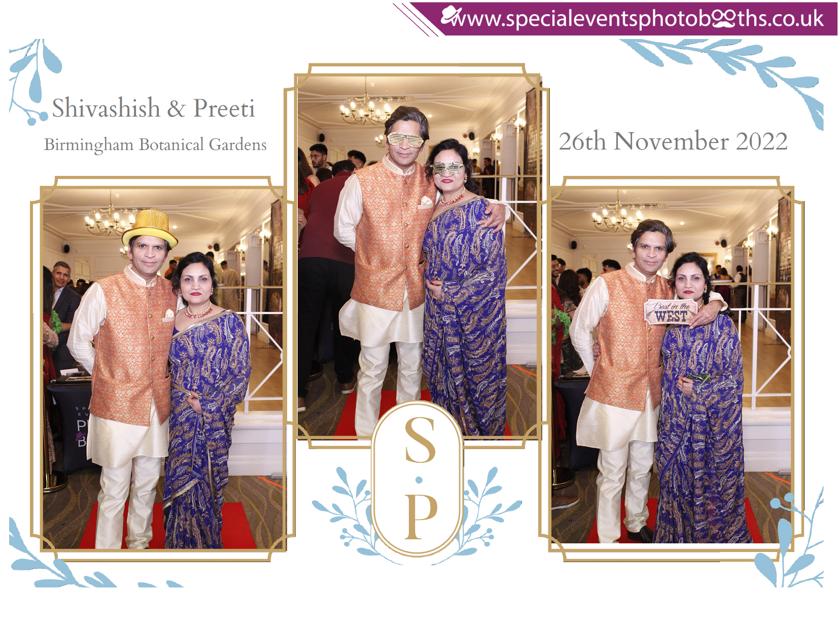 Shivashish & Preeti 25th Anniversary | View more photos from the event at my.specialeventsphotobooths.co.uk/u/SpecialEventsPhotoBooths/Shivashish-Preeti-25th-Anniversary