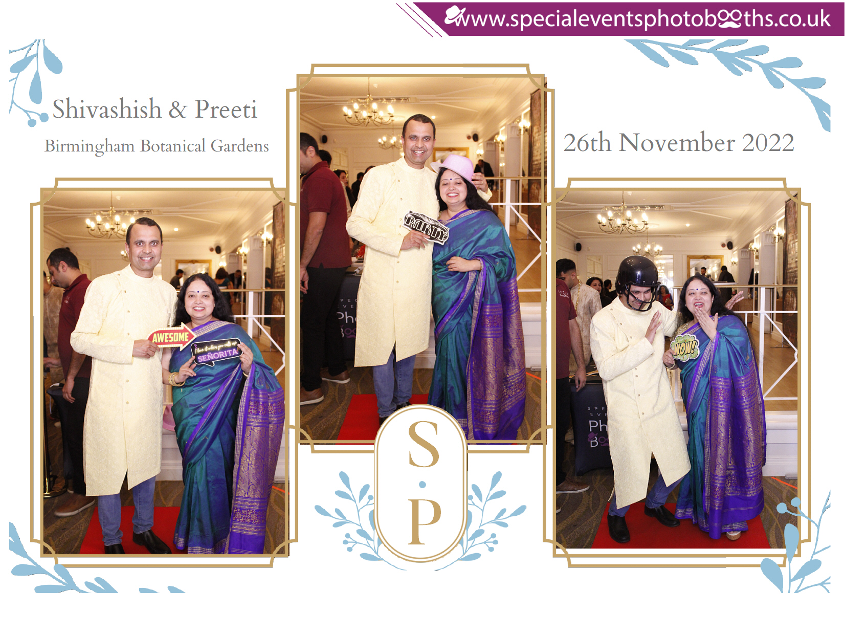 Shivashish & Preeti 25th Anniversary | View more photos from the event at my.specialeventsphotobooths.co.uk/u/SpecialEventsPhotoBooths/Shivashish-Preeti-25th-Anniversary