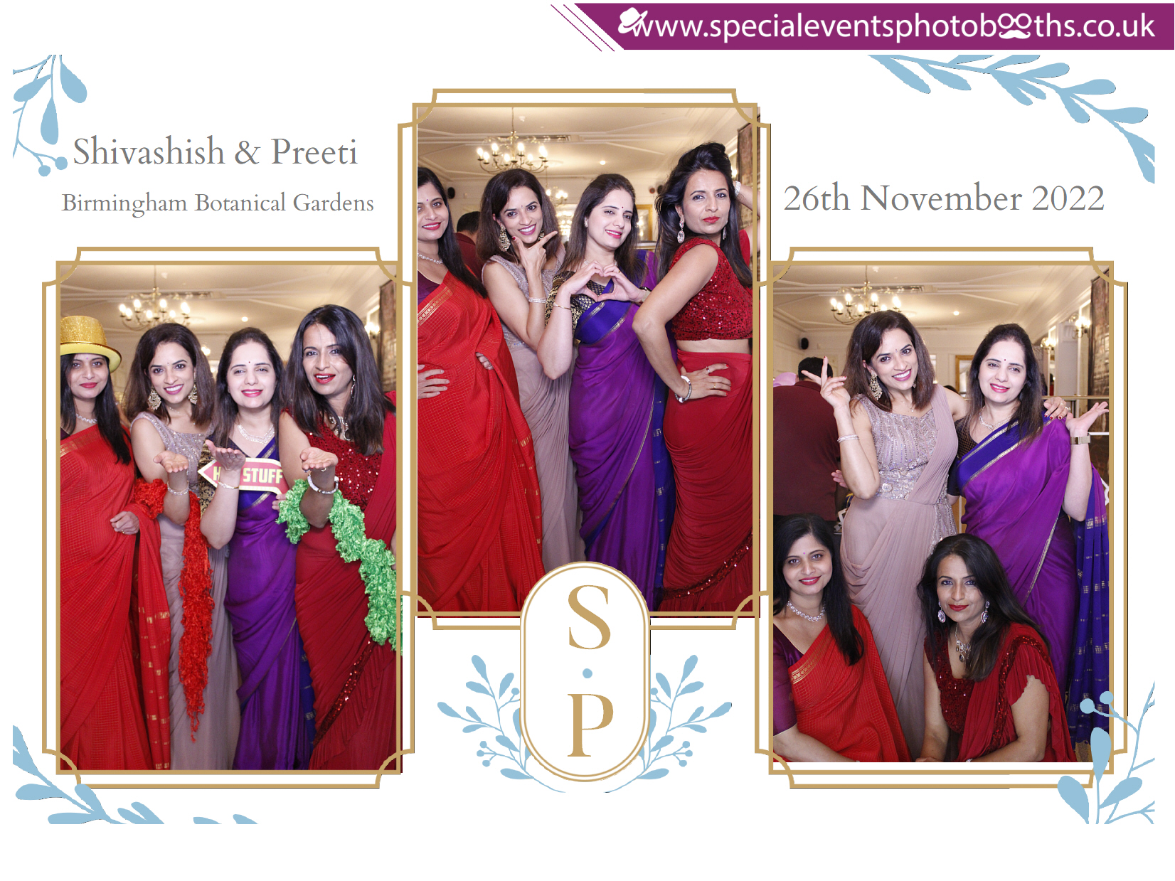 Shivashish & Preeti 25th Anniversary | View more photos from the event at my.specialeventsphotobooths.co.uk/u/SpecialEventsPhotoBooths/Shivashish-Preeti-25th-Anniversary