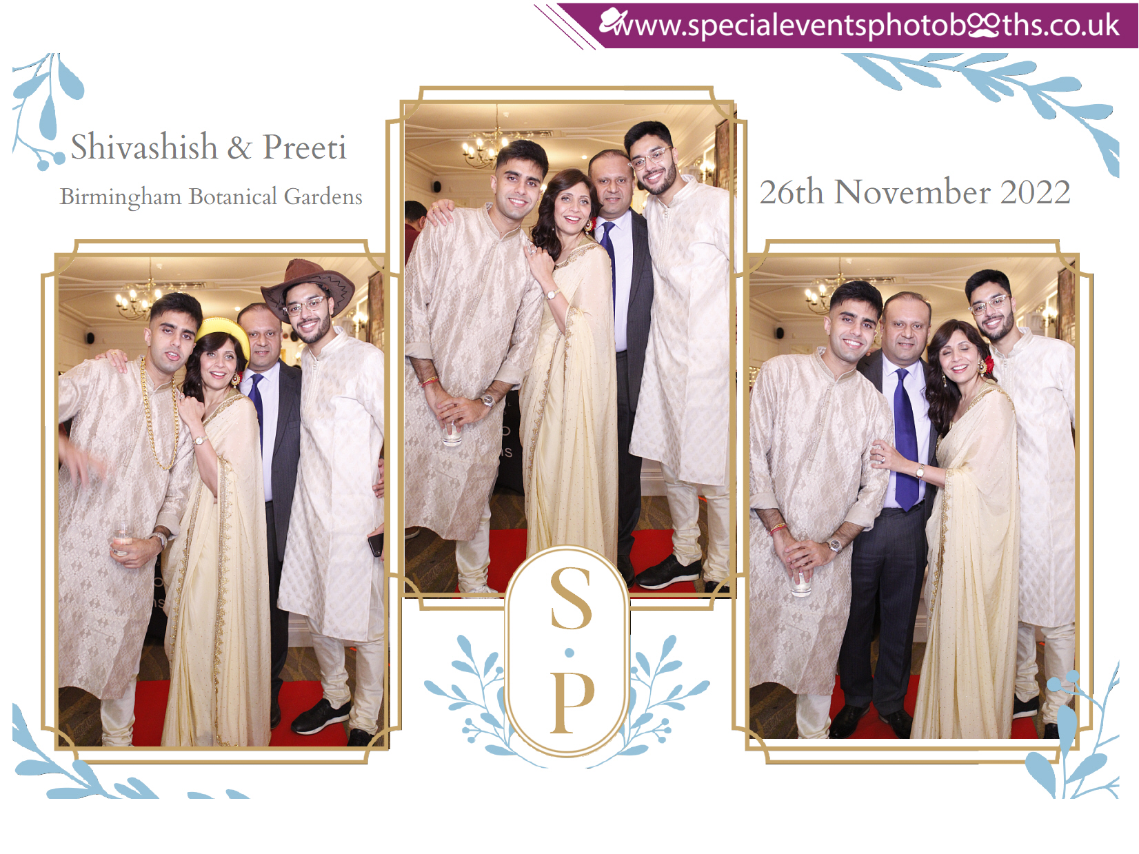 Shivashish & Preeti 25th Anniversary | View more photos from the event at my.specialeventsphotobooths.co.uk/u/SpecialEventsPhotoBooths/Shivashish-Preeti-25th-Anniversary