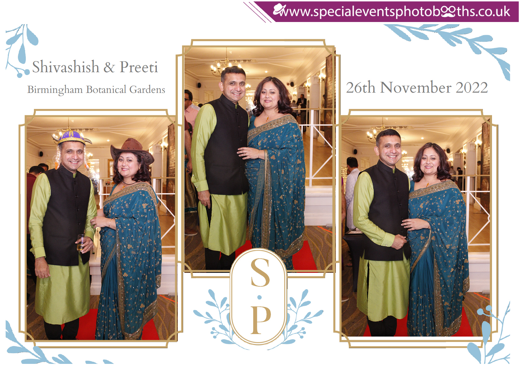Shivashish & Preeti 25th Anniversary | View more photos from the event at my.specialeventsphotobooths.co.uk/u/SpecialEventsPhotoBooths/Shivashish-Preeti-25th-Anniversary