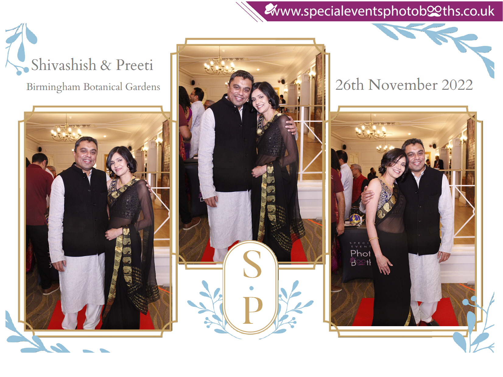 Shivashish & Preeti 25th Anniversary | View more photos from the event at my.specialeventsphotobooths.co.uk/u/SpecialEventsPhotoBooths/Shivashish-Preeti-25th-Anniversary