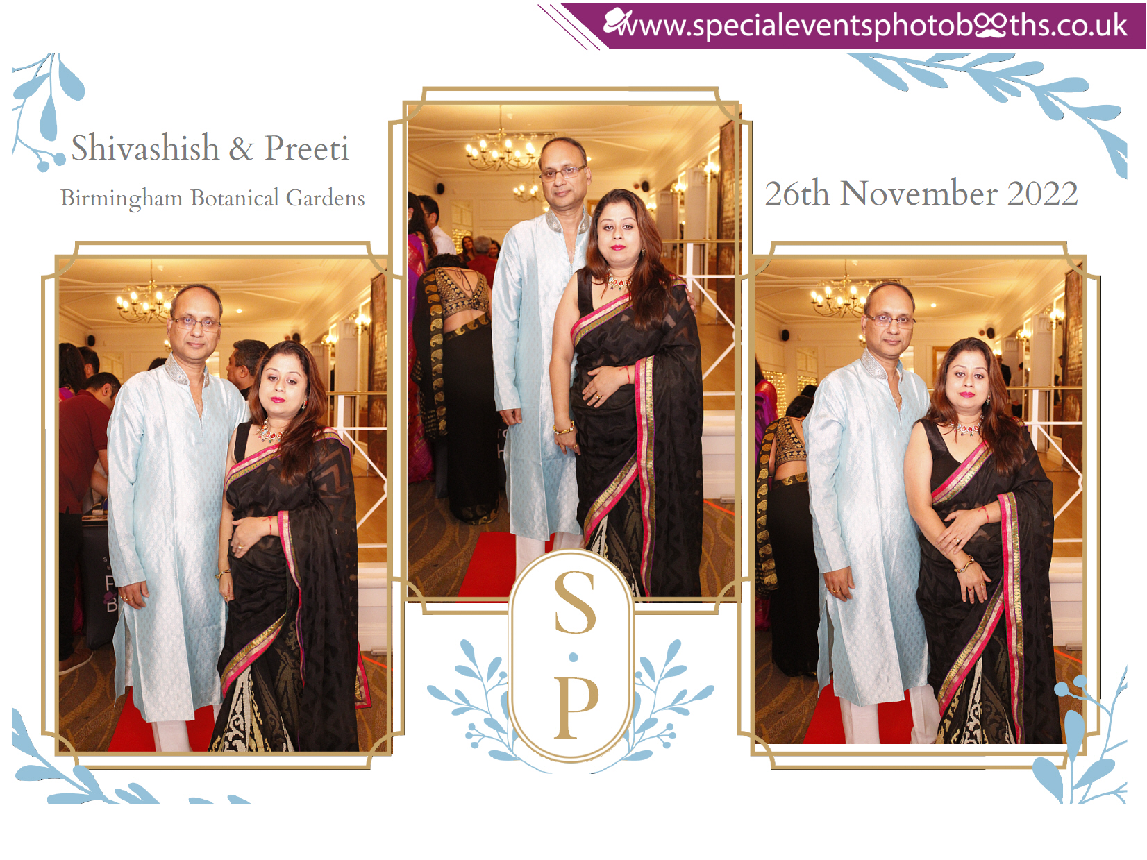 Shivashish & Preeti 25th Anniversary | View more photos from the event at my.specialeventsphotobooths.co.uk/u/SpecialEventsPhotoBooths/Shivashish-Preeti-25th-Anniversary
