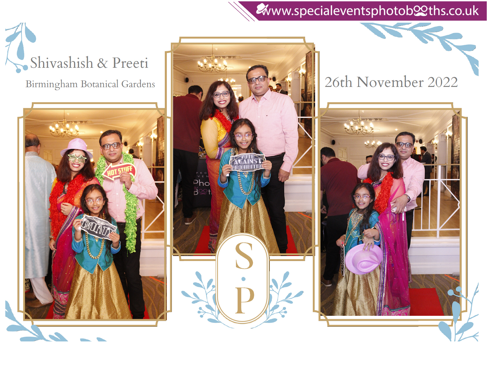 Shivashish & Preeti 25th Anniversary | View more photos from the event at my.specialeventsphotobooths.co.uk/u/SpecialEventsPhotoBooths/Shivashish-Preeti-25th-Anniversary