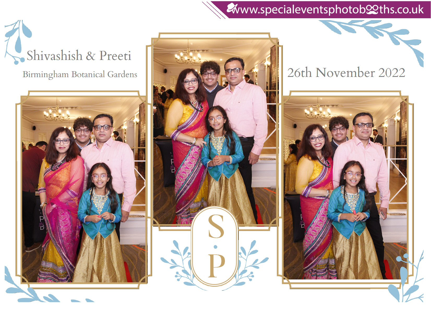 Shivashish & Preeti 25th Anniversary | View more photos from the event at my.specialeventsphotobooths.co.uk/u/SpecialEventsPhotoBooths/Shivashish-Preeti-25th-Anniversary