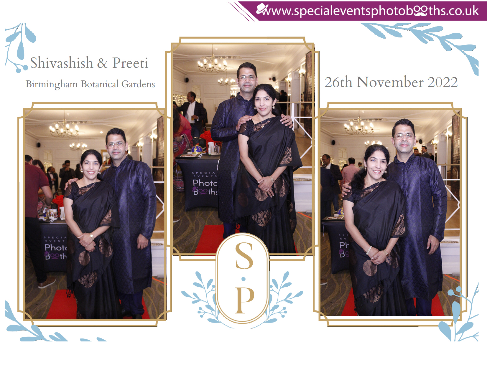 Shivashish & Preeti 25th Anniversary | View more photos from the event at my.specialeventsphotobooths.co.uk/u/SpecialEventsPhotoBooths/Shivashish-Preeti-25th-Anniversary