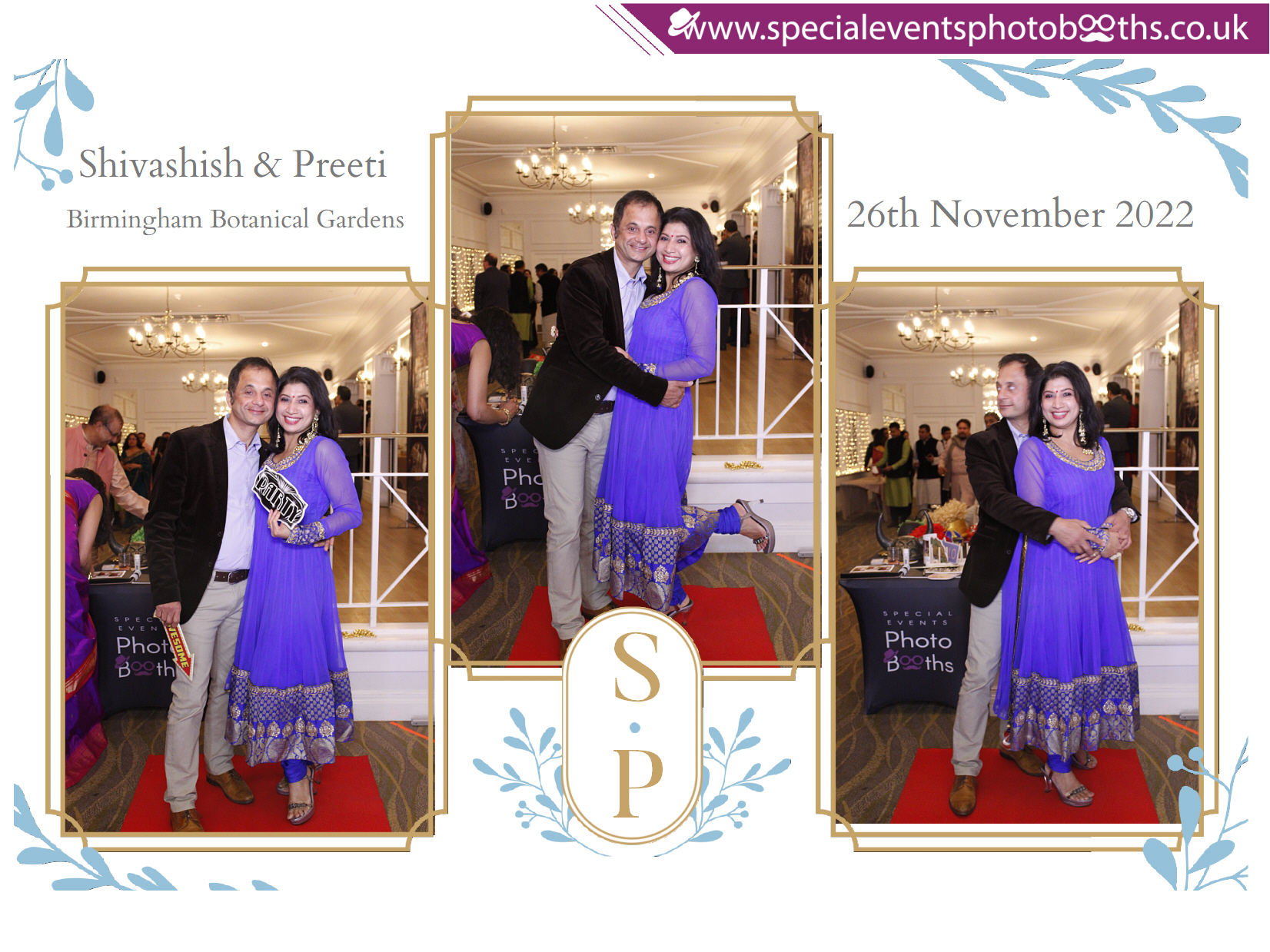 Shivashish & Preeti 25th Anniversary | View more photos from the event at my.specialeventsphotobooths.co.uk/u/SpecialEventsPhotoBooths/Shivashish-Preeti-25th-Anniversary