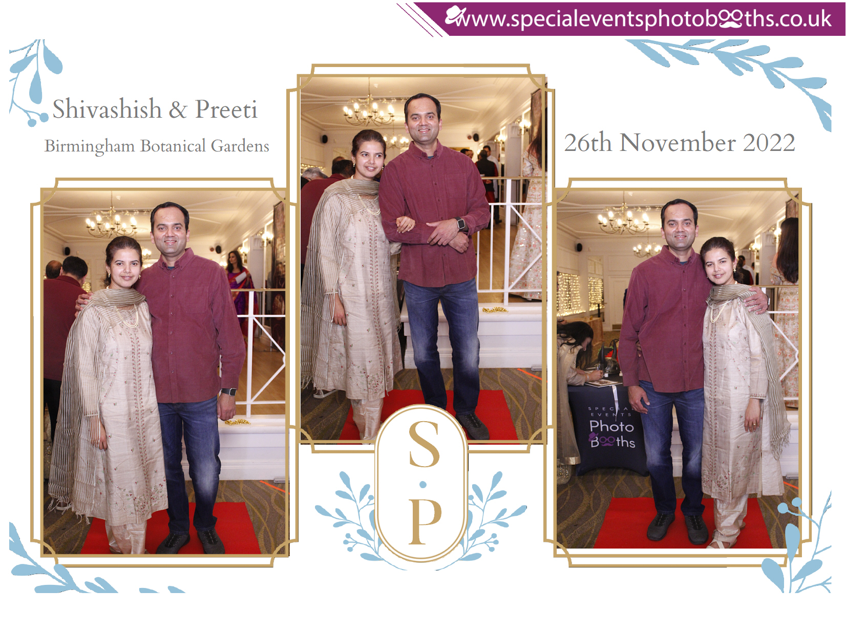 Shivashish & Preeti 25th Anniversary | View more photos from the event at my.specialeventsphotobooths.co.uk/u/SpecialEventsPhotoBooths/Shivashish-Preeti-25th-Anniversary
