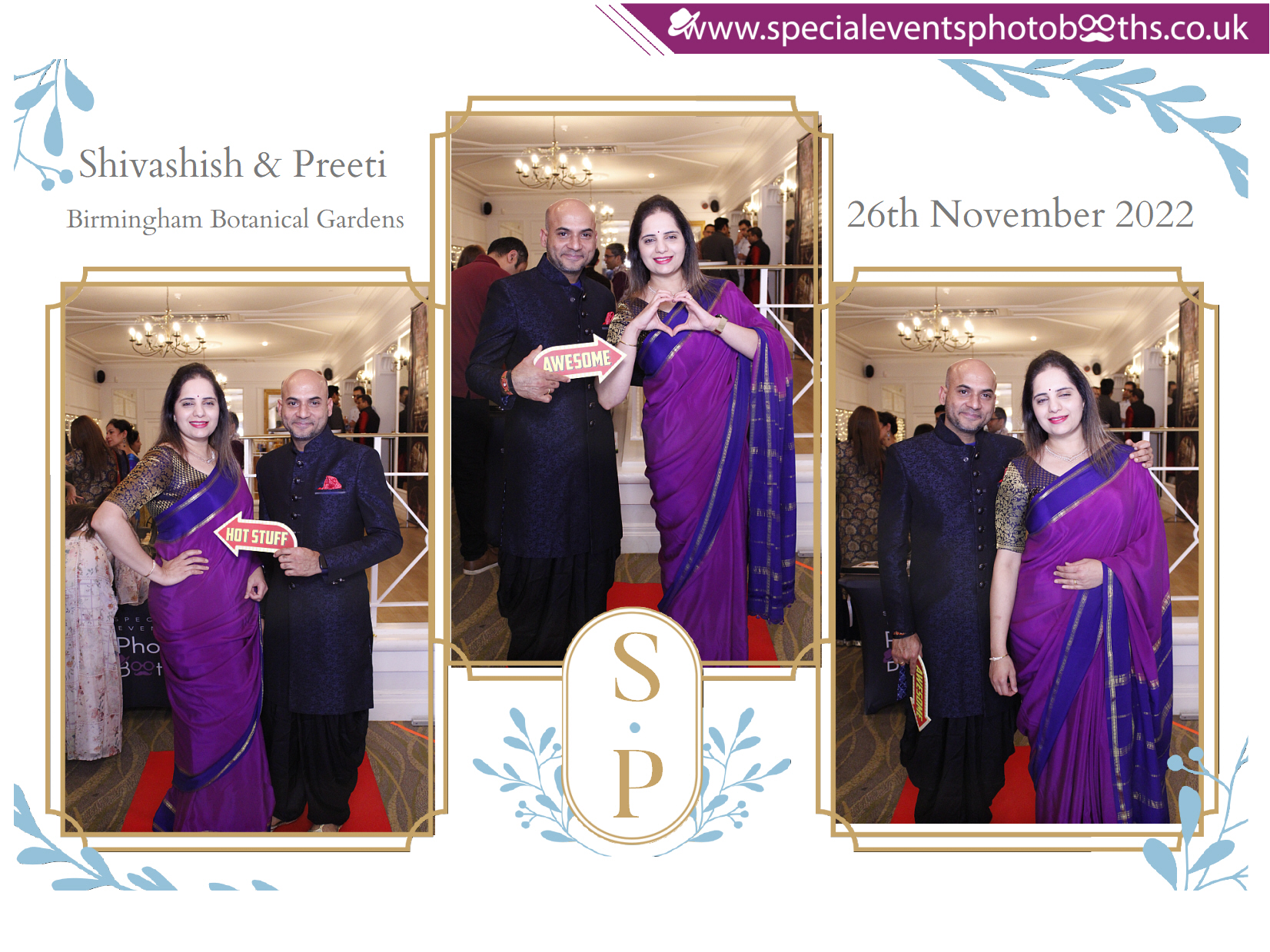 Shivashish & Preeti 25th Anniversary | View more photos from the event at my.specialeventsphotobooths.co.uk/u/SpecialEventsPhotoBooths/Shivashish-Preeti-25th-Anniversary