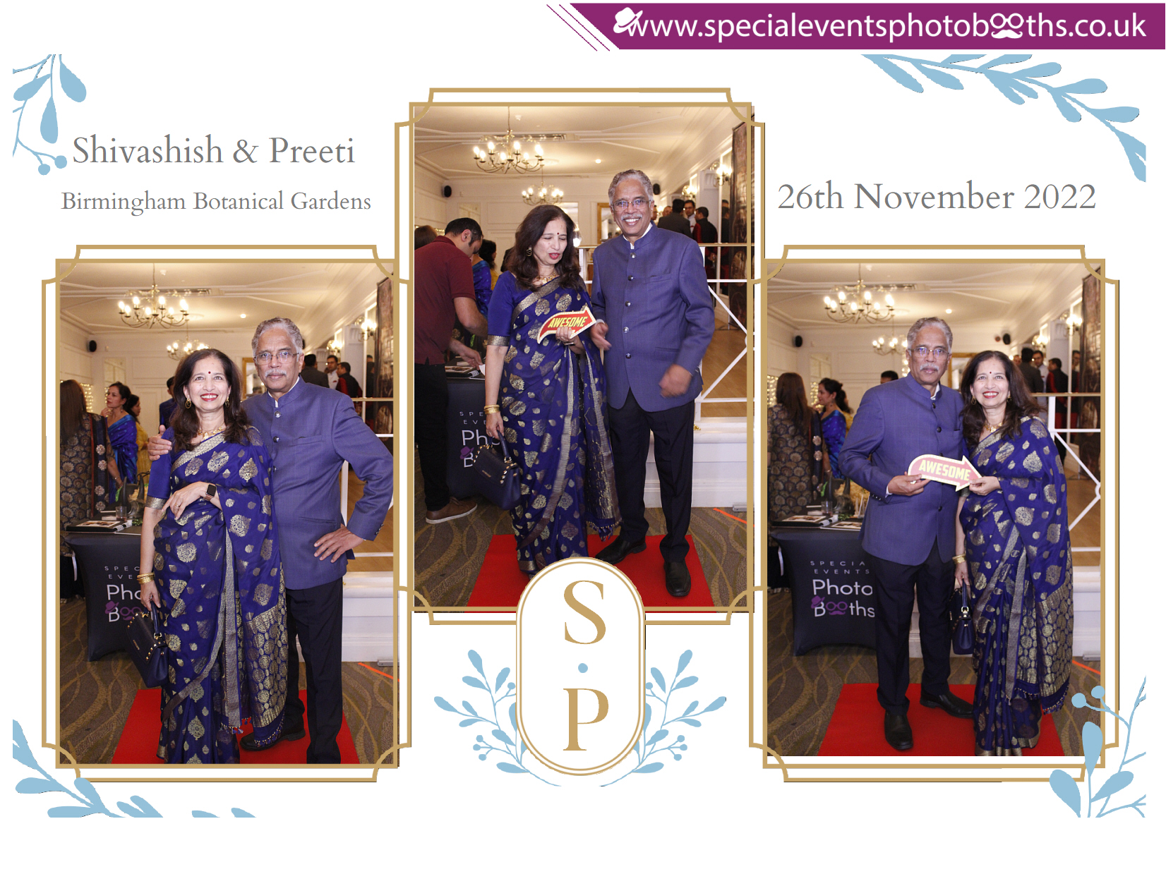 Shivashish & Preeti 25th Anniversary | View more photos from the event at my.specialeventsphotobooths.co.uk/u/SpecialEventsPhotoBooths/Shivashish-Preeti-25th-Anniversary