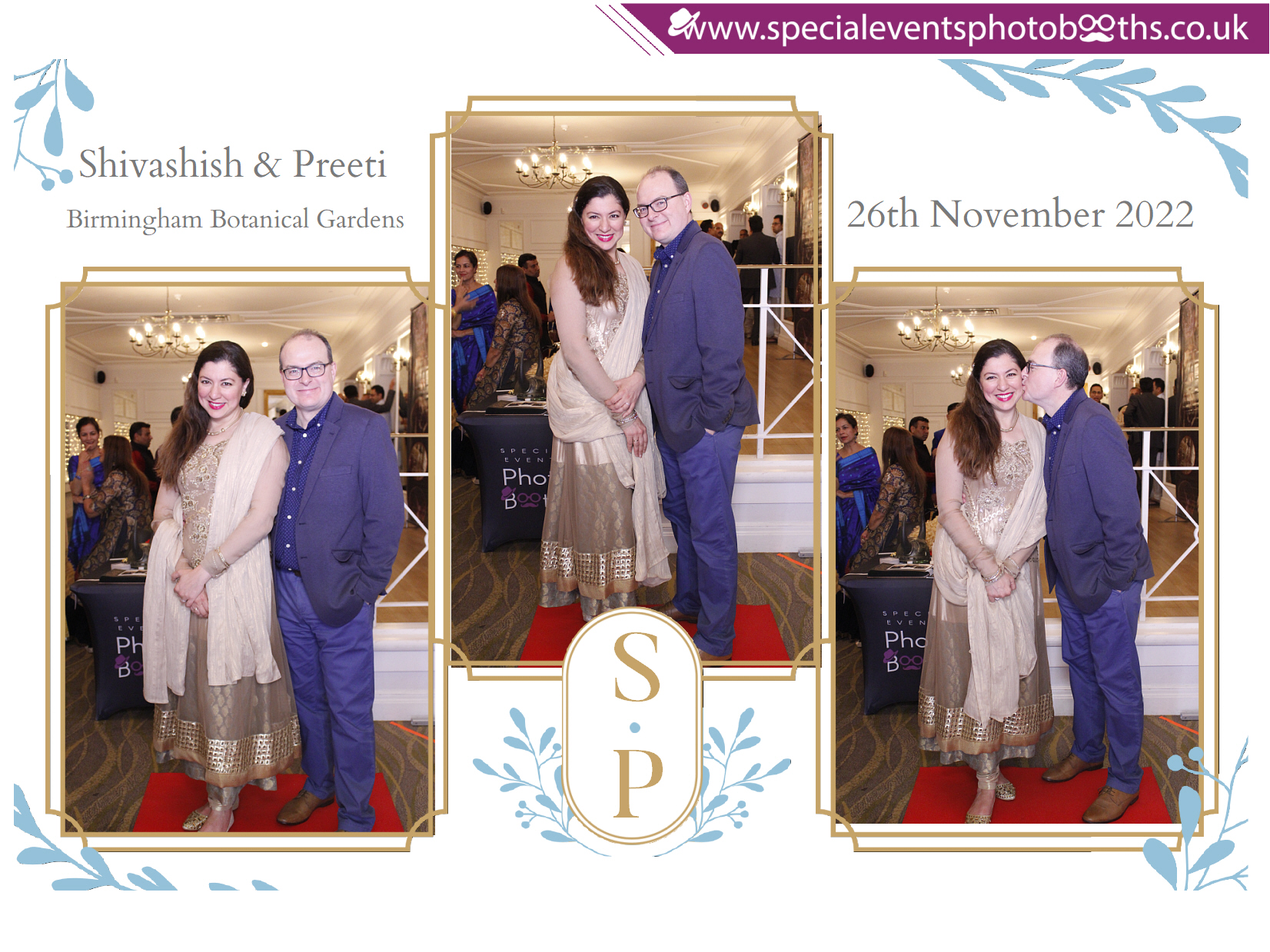 Shivashish & Preeti 25th Anniversary | View more photos from the event at my.specialeventsphotobooths.co.uk/u/SpecialEventsPhotoBooths/Shivashish-Preeti-25th-Anniversary