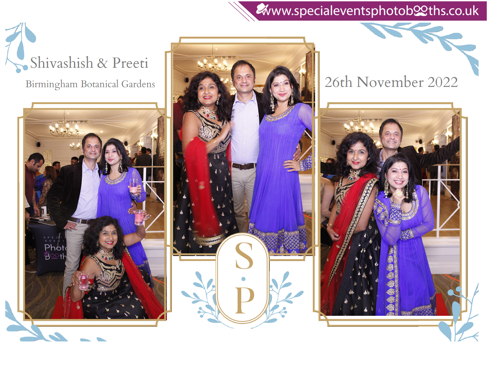 Shivashish & Preeti 25th Anniversary | View more photos from the event at my.specialeventsphotobooths.co.uk/u/SpecialEventsPhotoBooths/Shivashish-Preeti-25th-Anniversary