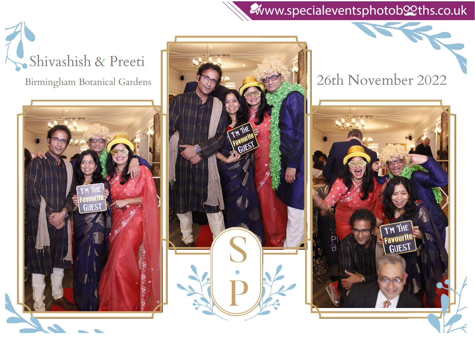 Shivashish & Preeti 25th Anniversary | View more photos from the event at my.specialeventsphotobooths.co.uk/u/SpecialEventsPhotoBooths/Shivashish-Preeti-25th-Anniversary