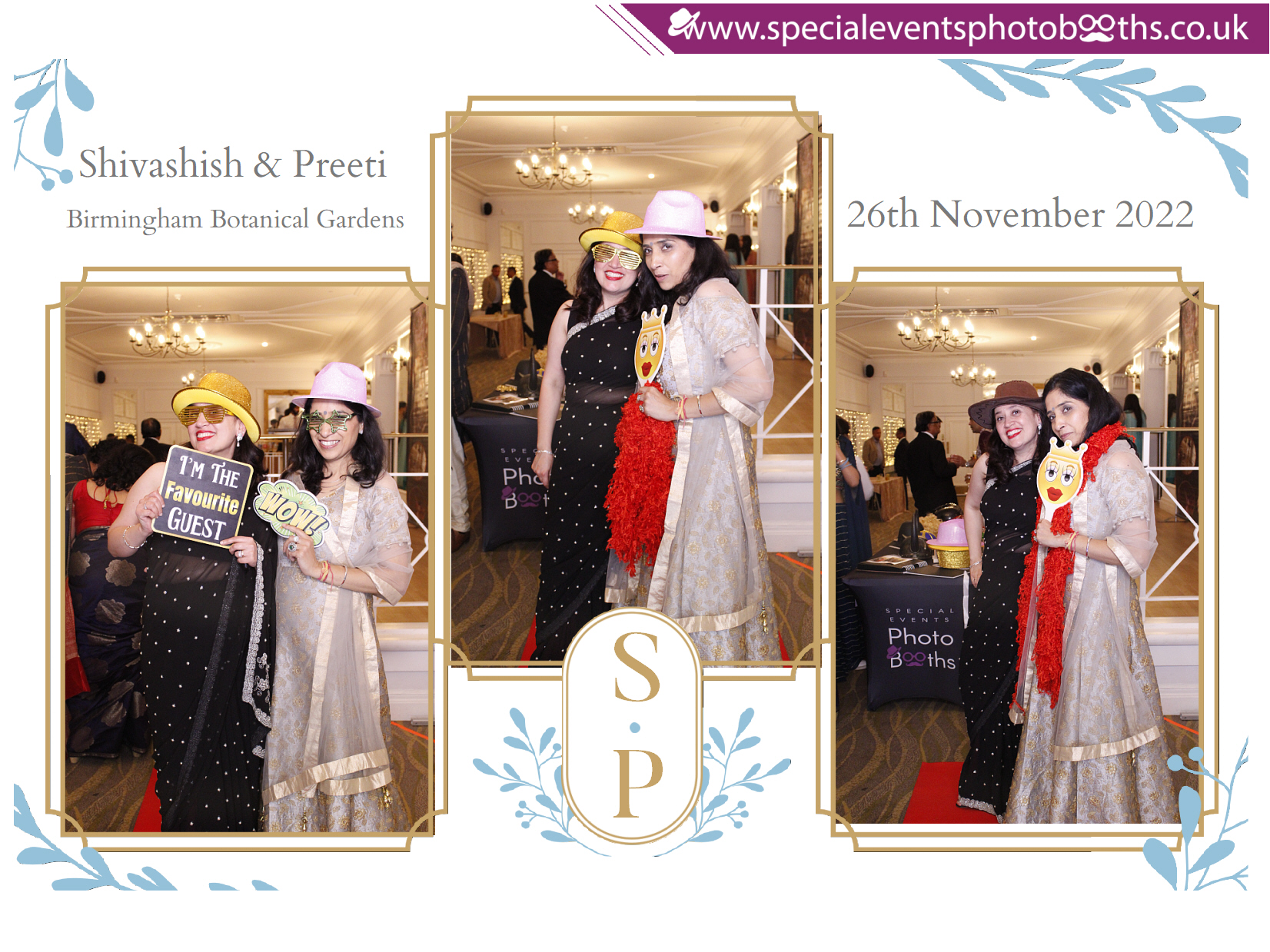 Shivashish & Preeti 25th Anniversary | View more photos from the event at my.specialeventsphotobooths.co.uk/u/SpecialEventsPhotoBooths/Shivashish-Preeti-25th-Anniversary