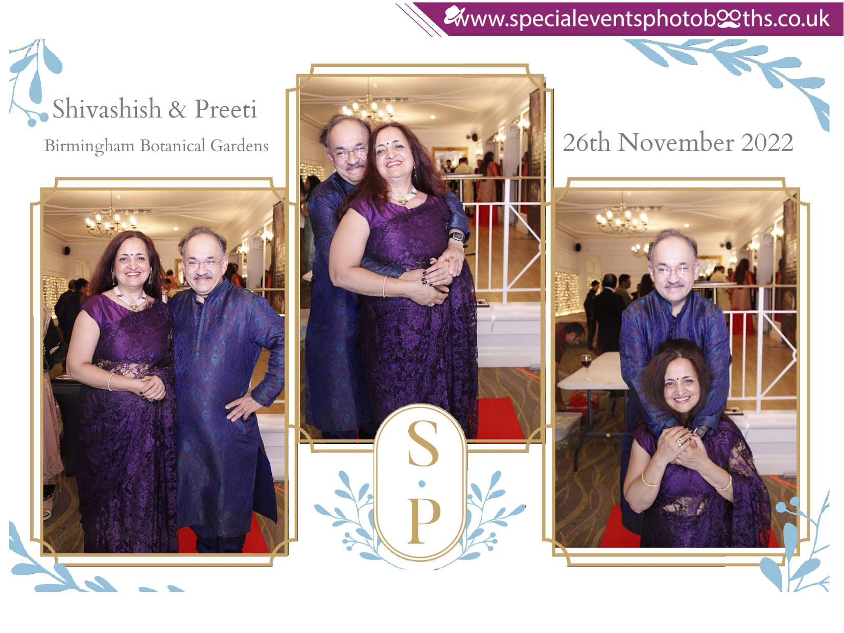 Shivashish & Preeti 25th Anniversary | View more photos from the event at my.specialeventsphotobooths.co.uk/u/SpecialEventsPhotoBooths/Shivashish-Preeti-25th-Anniversary