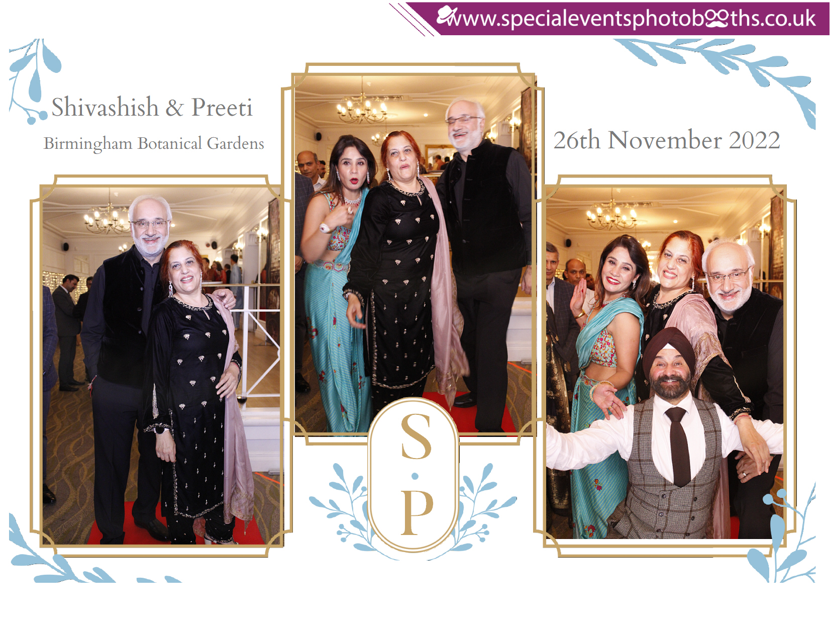 Shivashish & Preeti 25th Anniversary | View more photos from the event at my.specialeventsphotobooths.co.uk/u/SpecialEventsPhotoBooths/Shivashish-Preeti-25th-Anniversary