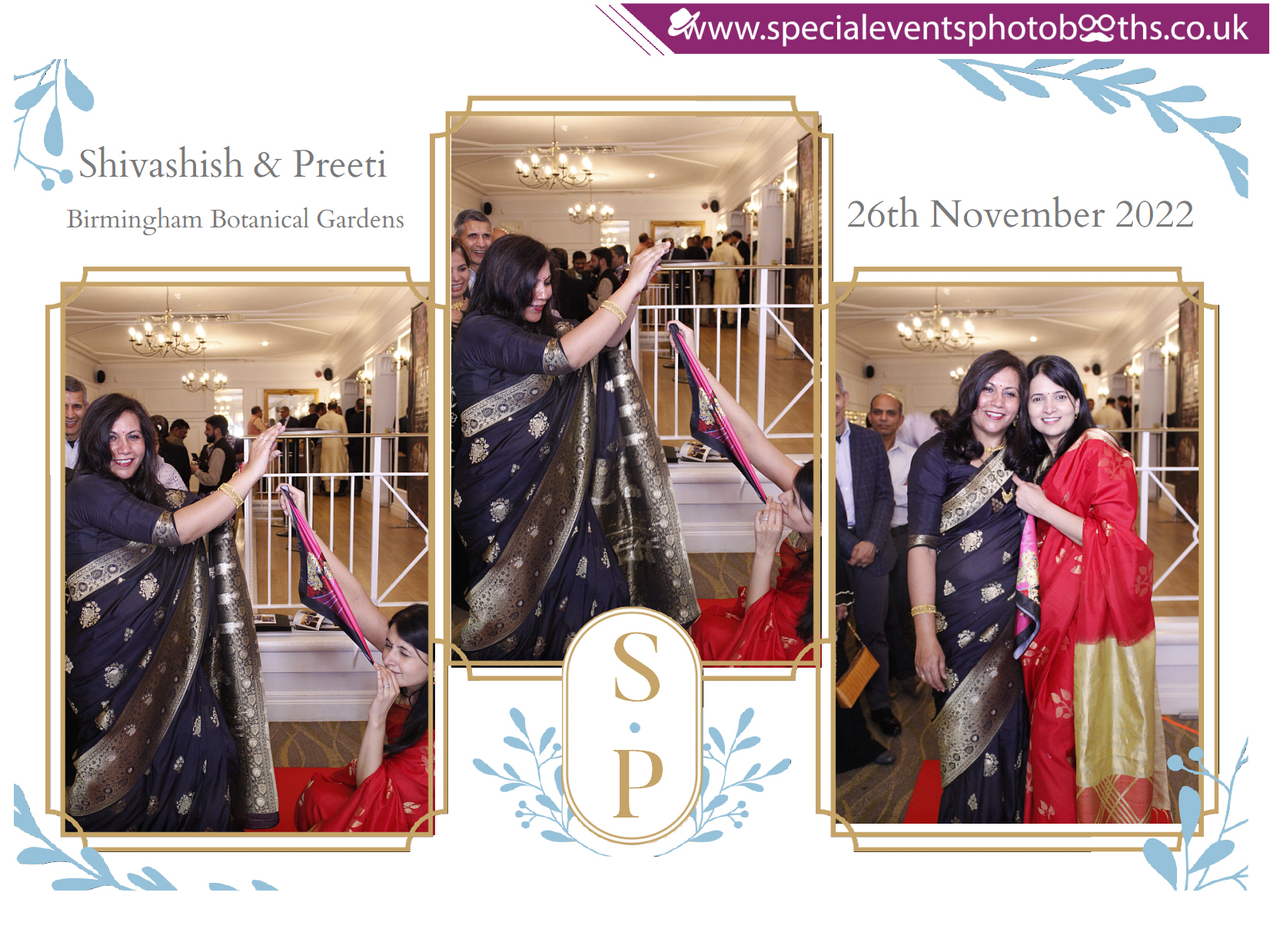 Shivashish & Preeti 25th Anniversary | View more photos from the event at my.specialeventsphotobooths.co.uk/u/SpecialEventsPhotoBooths/Shivashish-Preeti-25th-Anniversary