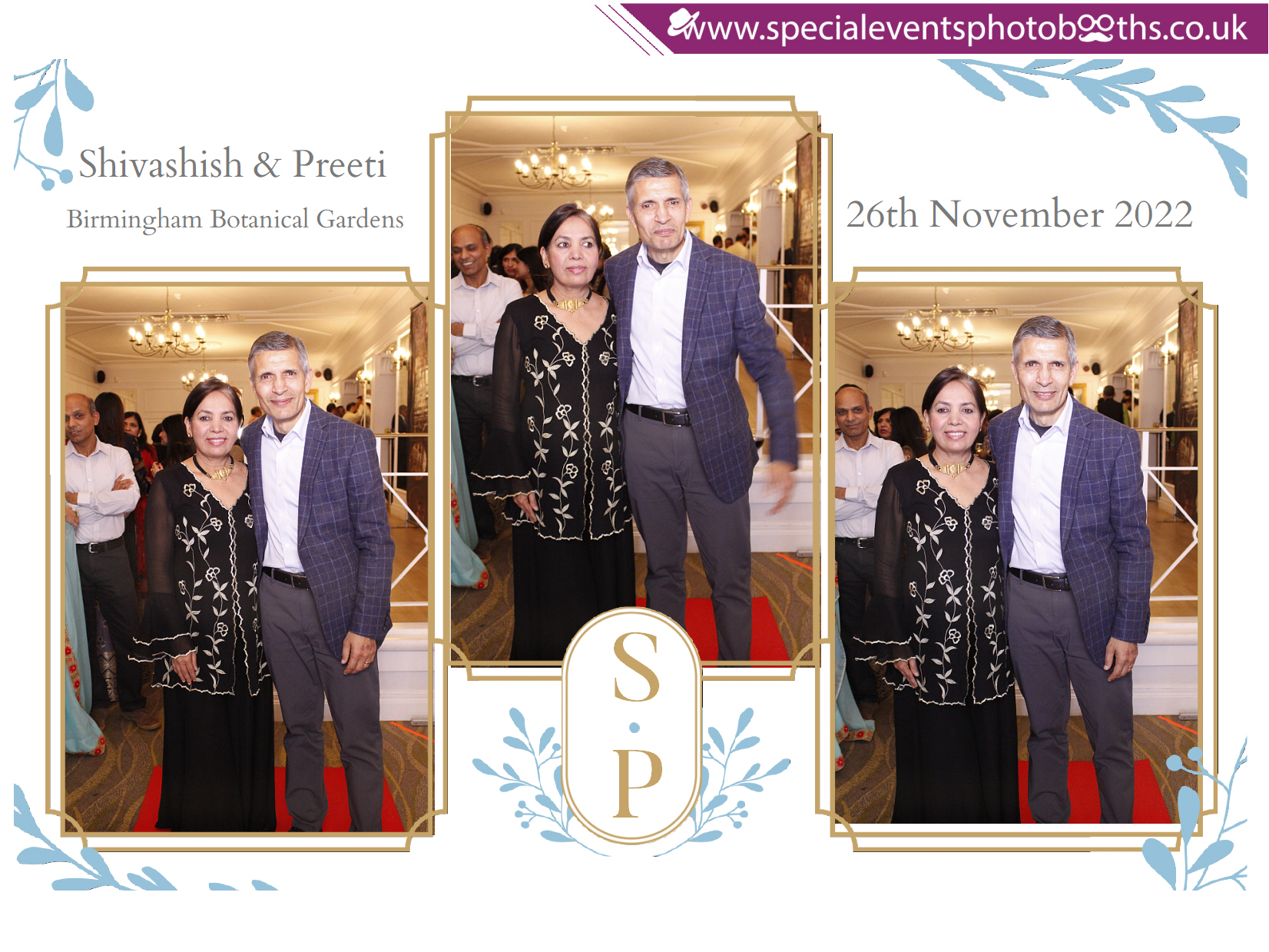 Shivashish & Preeti 25th Anniversary | View more photos from the event at my.specialeventsphotobooths.co.uk/u/SpecialEventsPhotoBooths/Shivashish-Preeti-25th-Anniversary