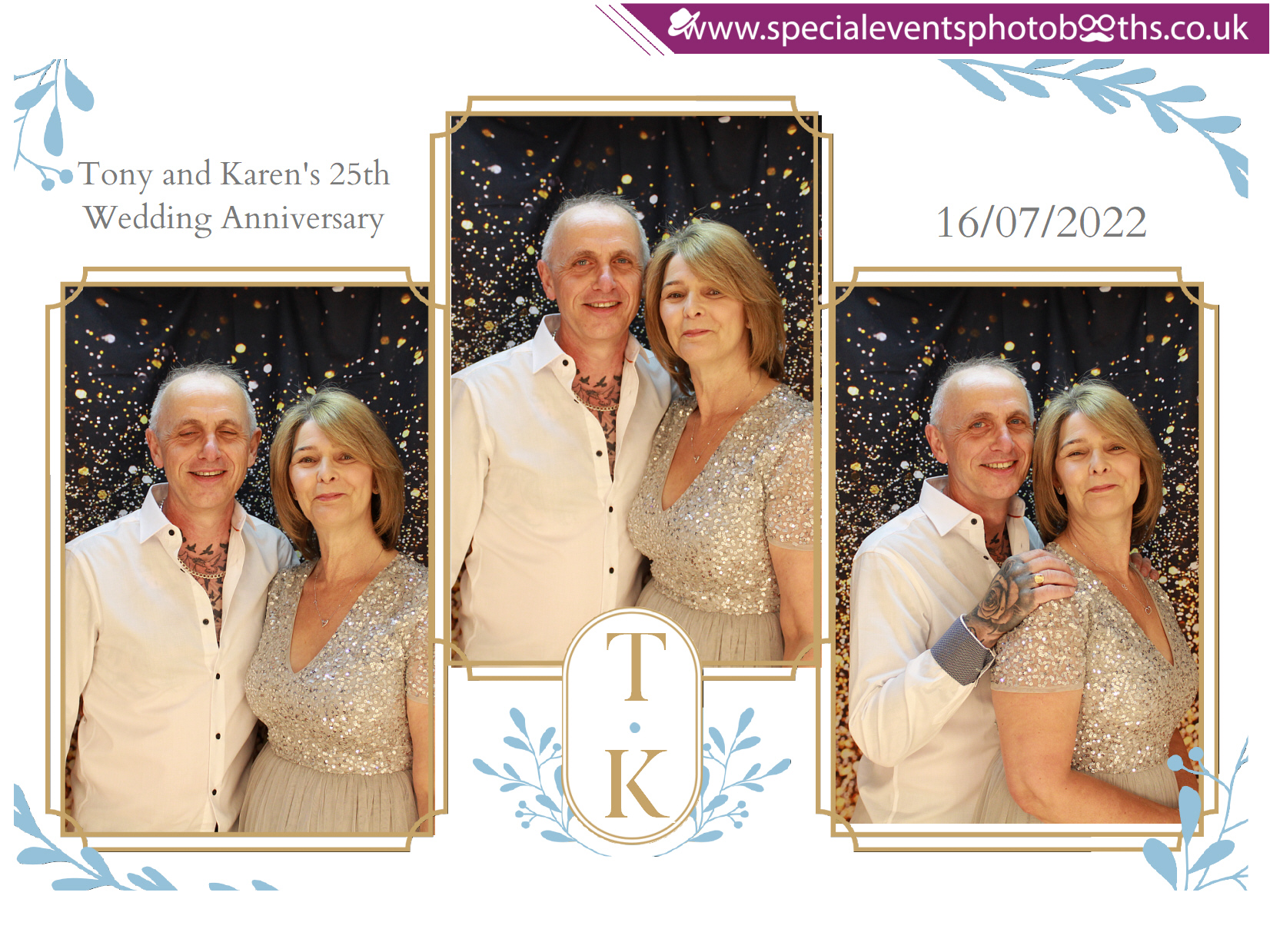 Tony and Karen's 25th Wedding Anniversary | View more photos from the event at my.specialeventsphotobooths.co.uk/u/SpecialEventsPhotoBooths/Tony-and-Karens-25th-Wedding-Anniversary