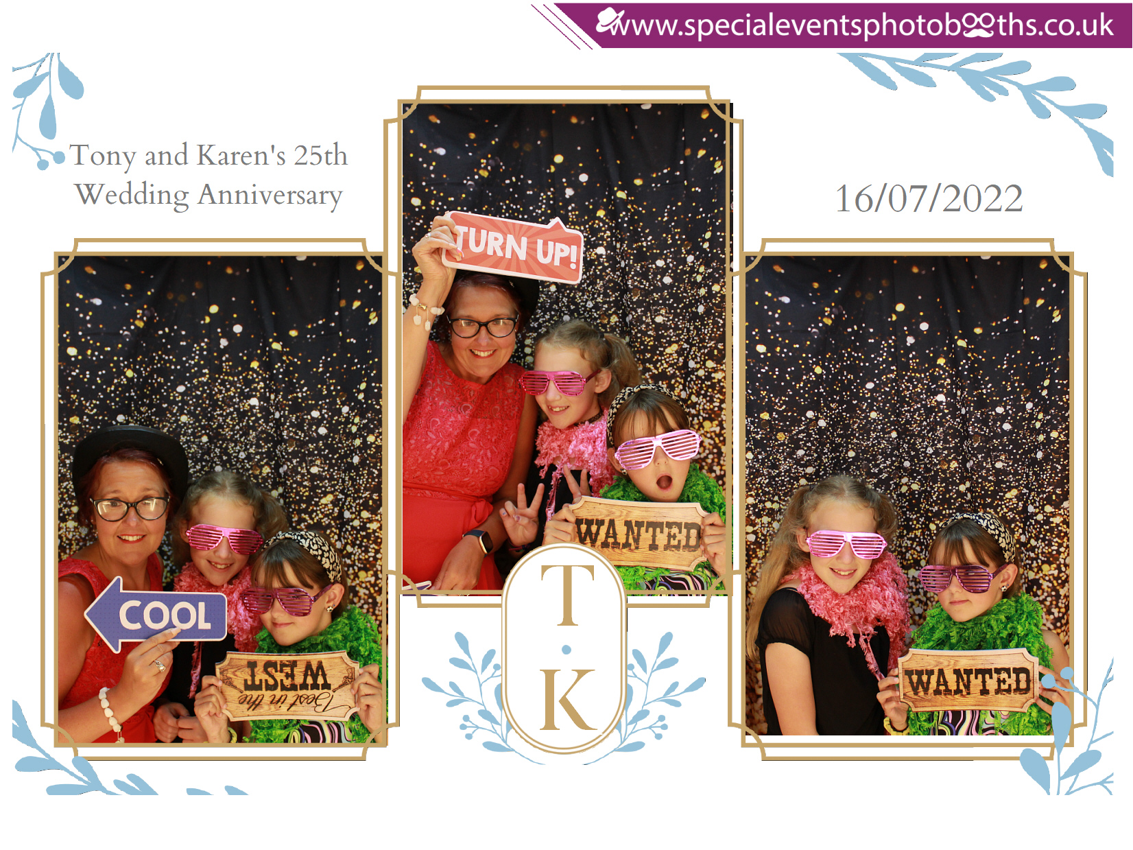 Tony and Karen's 25th Wedding Anniversary | View more photos from the event at my.specialeventsphotobooths.co.uk/u/SpecialEventsPhotoBooths/Tony-and-Karens-25th-Wedding-Anniversary