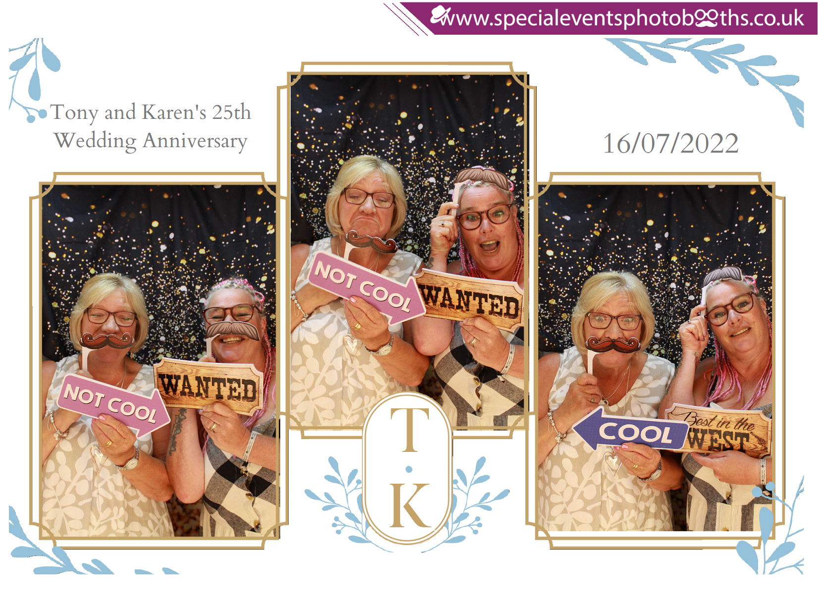 Tony and Karen's 25th Wedding Anniversary | View more photos from the event at my.specialeventsphotobooths.co.uk/u/SpecialEventsPhotoBooths/Tony-and-Karens-25th-Wedding-Anniversary