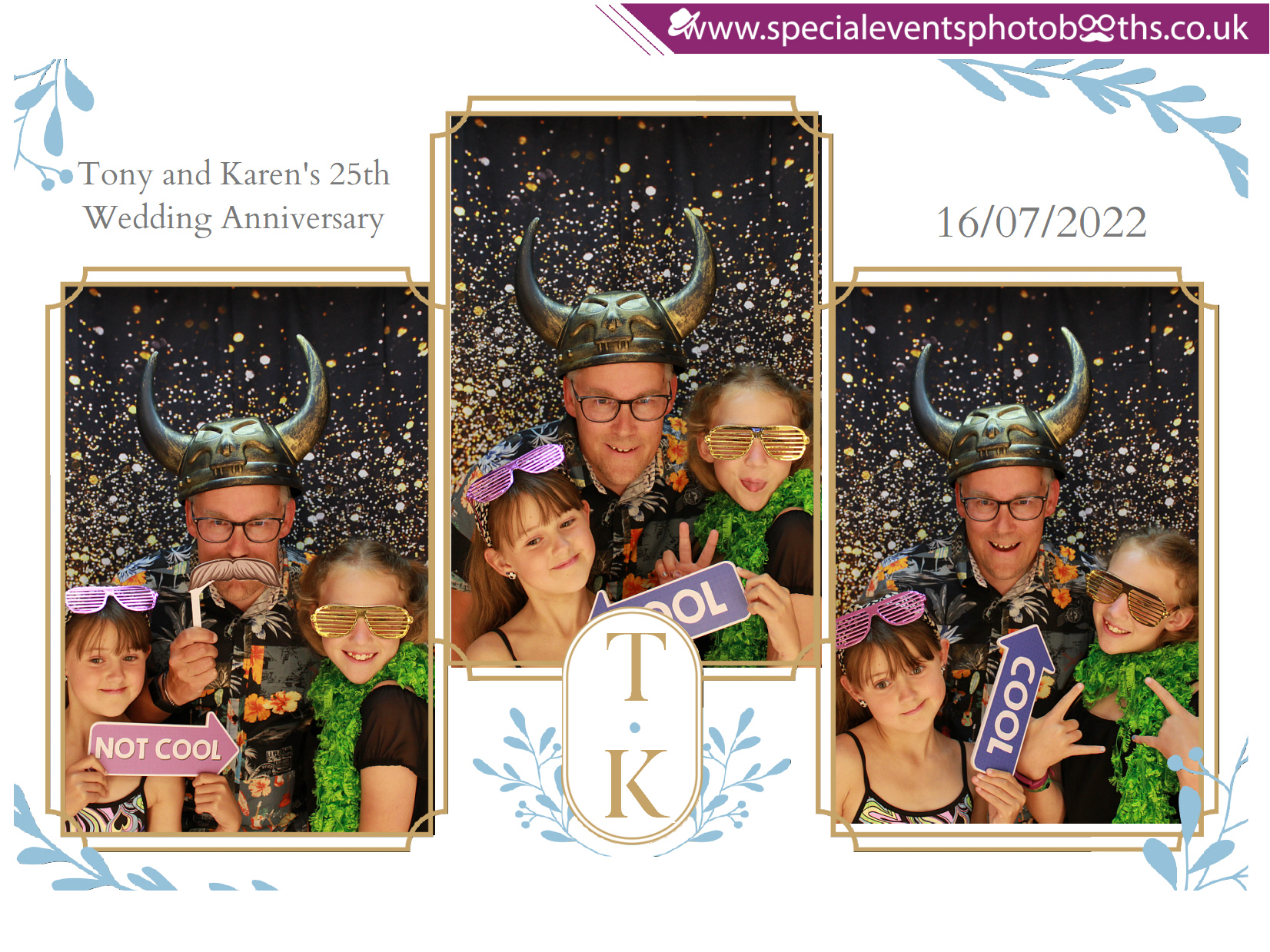Tony and Karen's 25th Wedding Anniversary | View more photos from the event at my.specialeventsphotobooths.co.uk/u/SpecialEventsPhotoBooths/Tony-and-Karens-25th-Wedding-Anniversary