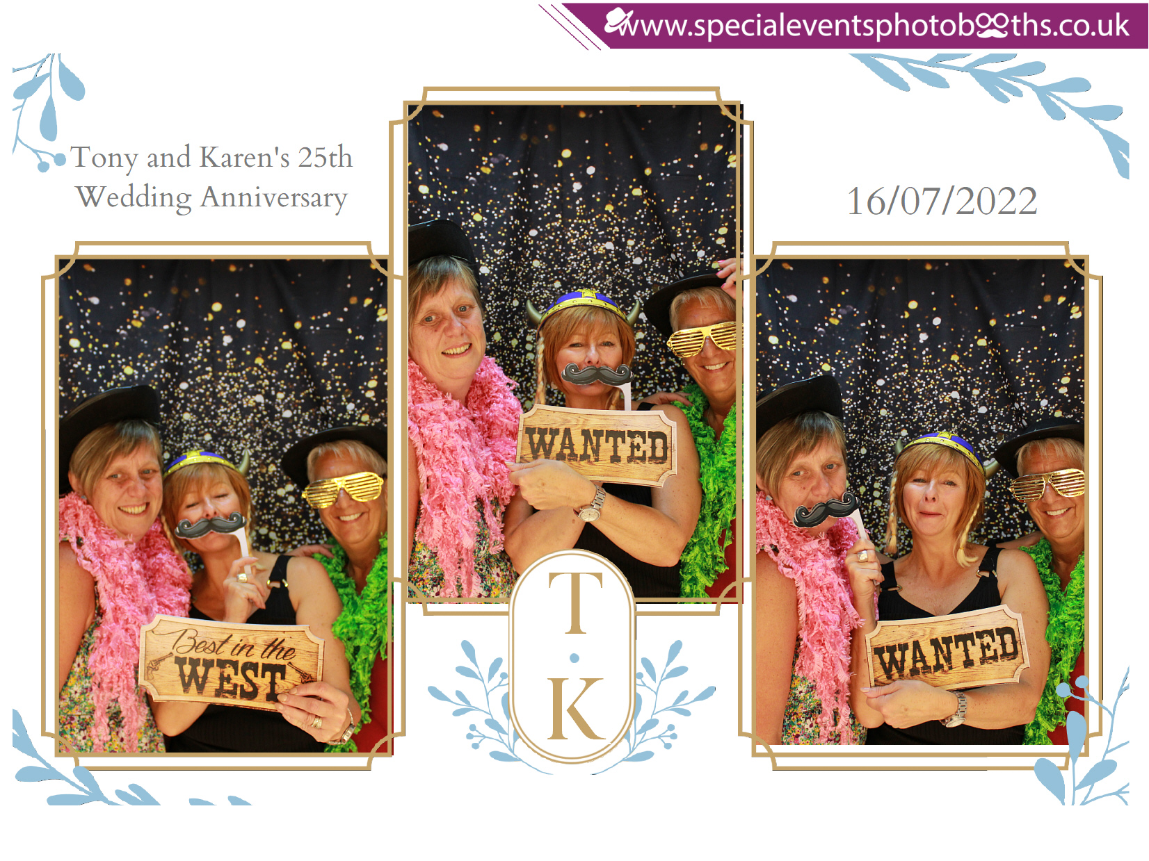 Tony and Karen's 25th Wedding Anniversary | View more photos from the event at my.specialeventsphotobooths.co.uk/u/SpecialEventsPhotoBooths/Tony-and-Karens-25th-Wedding-Anniversary