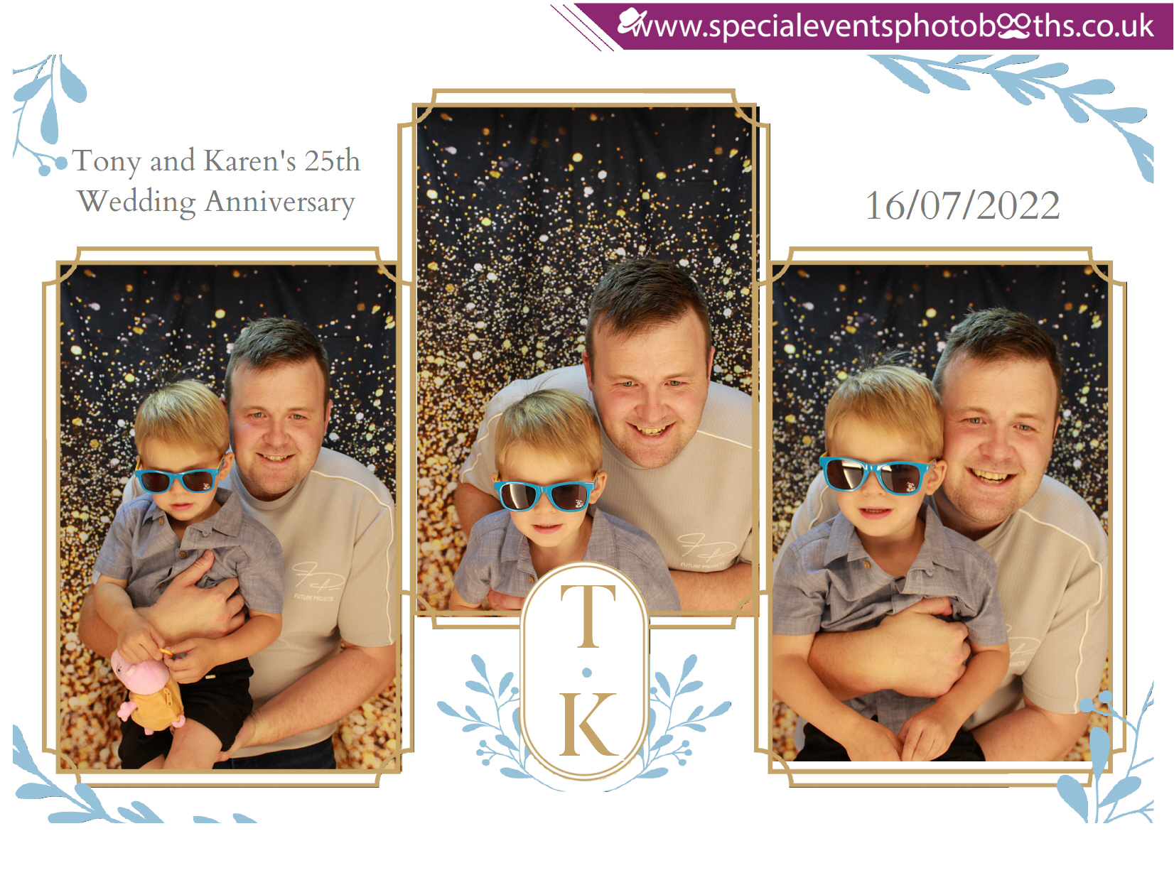 Tony and Karen's 25th Wedding Anniversary | View more photos from the event at my.specialeventsphotobooths.co.uk/u/SpecialEventsPhotoBooths/Tony-and-Karens-25th-Wedding-Anniversary