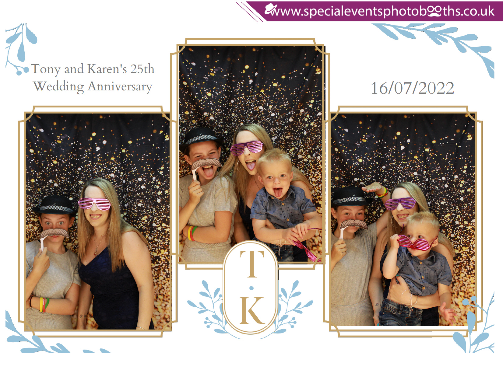 Tony and Karen's 25th Wedding Anniversary | View more photos from the event at my.specialeventsphotobooths.co.uk/u/SpecialEventsPhotoBooths/Tony-and-Karens-25th-Wedding-Anniversary