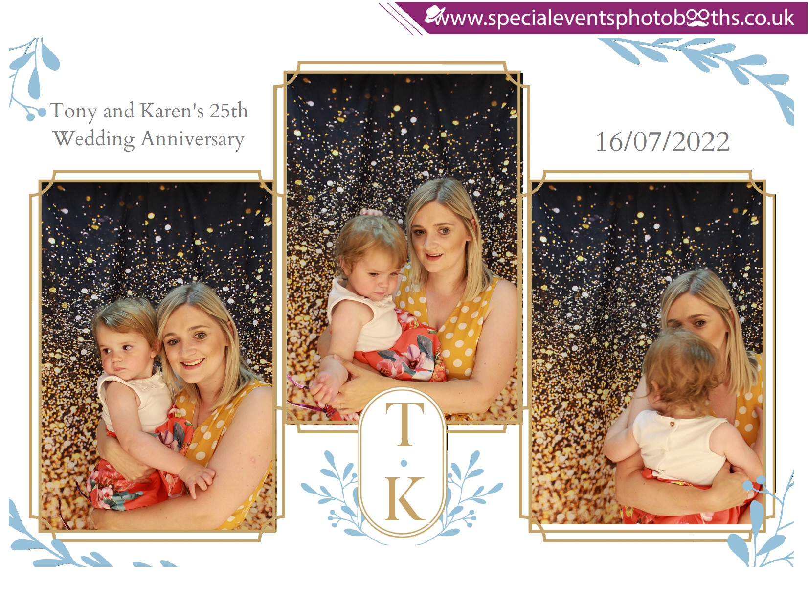 Tony and Karen's 25th Wedding Anniversary | View more photos from the event at my.specialeventsphotobooths.co.uk/u/SpecialEventsPhotoBooths/Tony-and-Karens-25th-Wedding-Anniversary