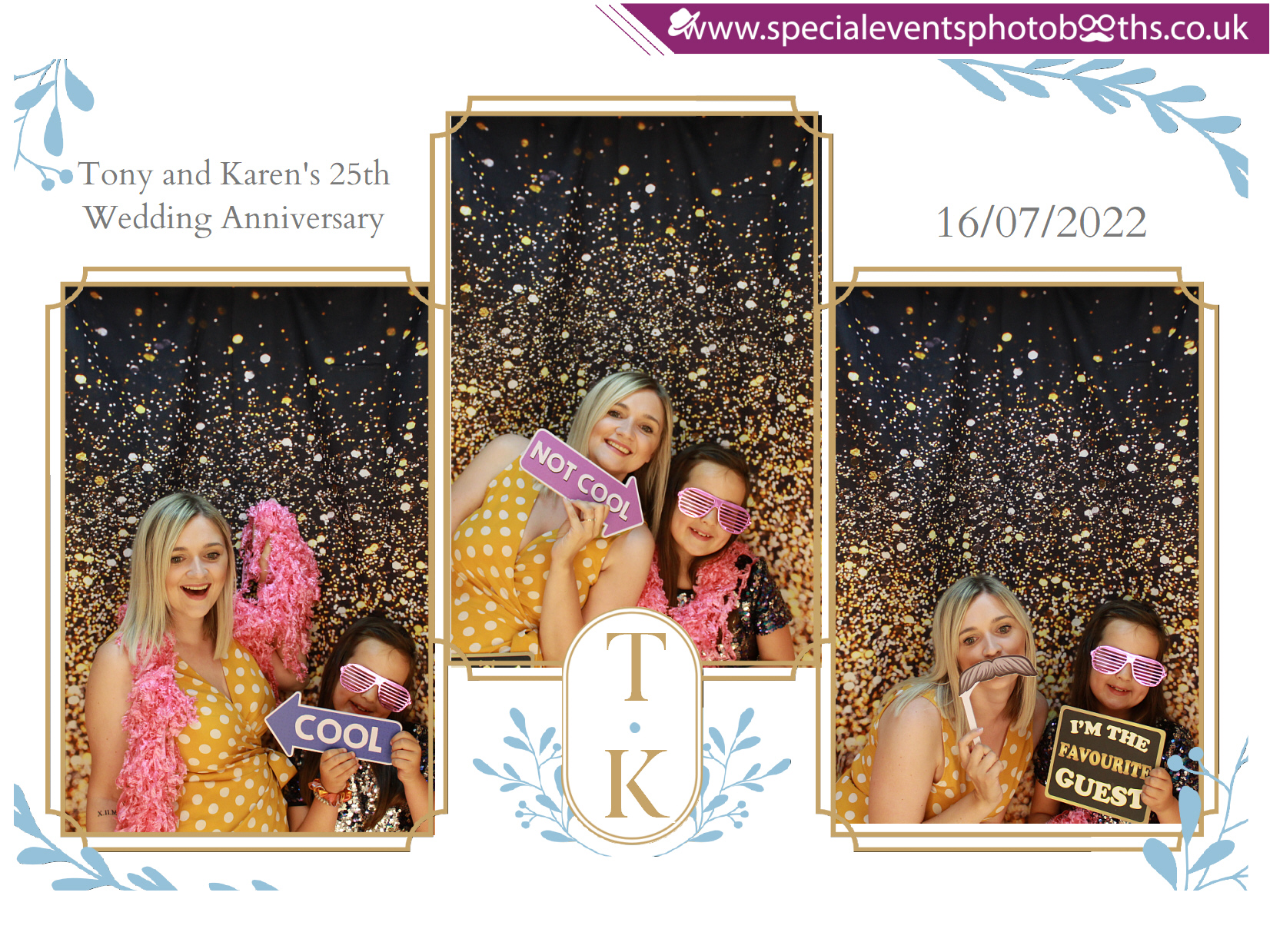 Tony and Karen's 25th Wedding Anniversary | View more photos from the event at my.specialeventsphotobooths.co.uk/u/SpecialEventsPhotoBooths/Tony-and-Karens-25th-Wedding-Anniversary