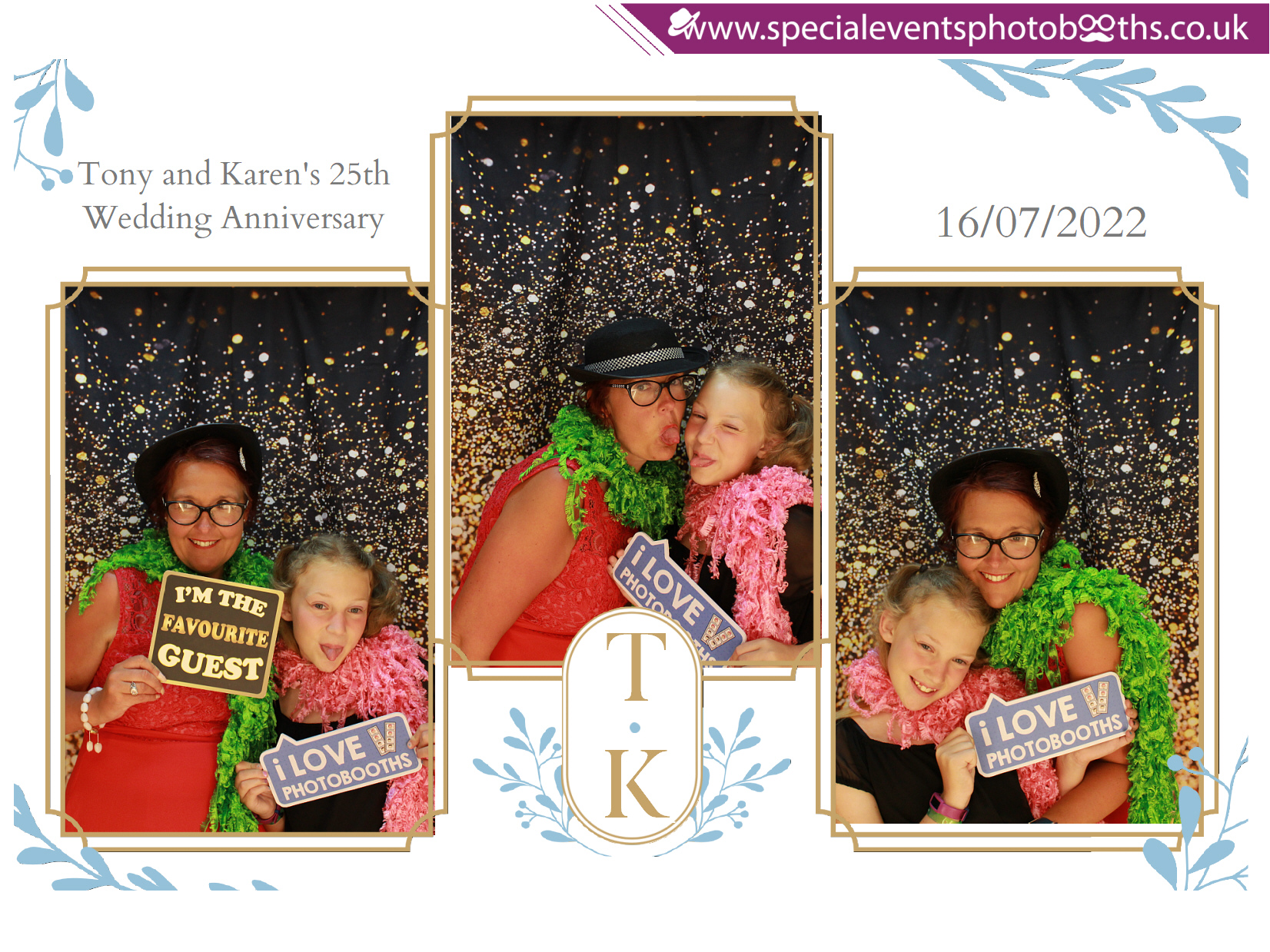 Tony and Karen's 25th Wedding Anniversary | View more photos from the event at my.specialeventsphotobooths.co.uk/u/SpecialEventsPhotoBooths/Tony-and-Karens-25th-Wedding-Anniversary