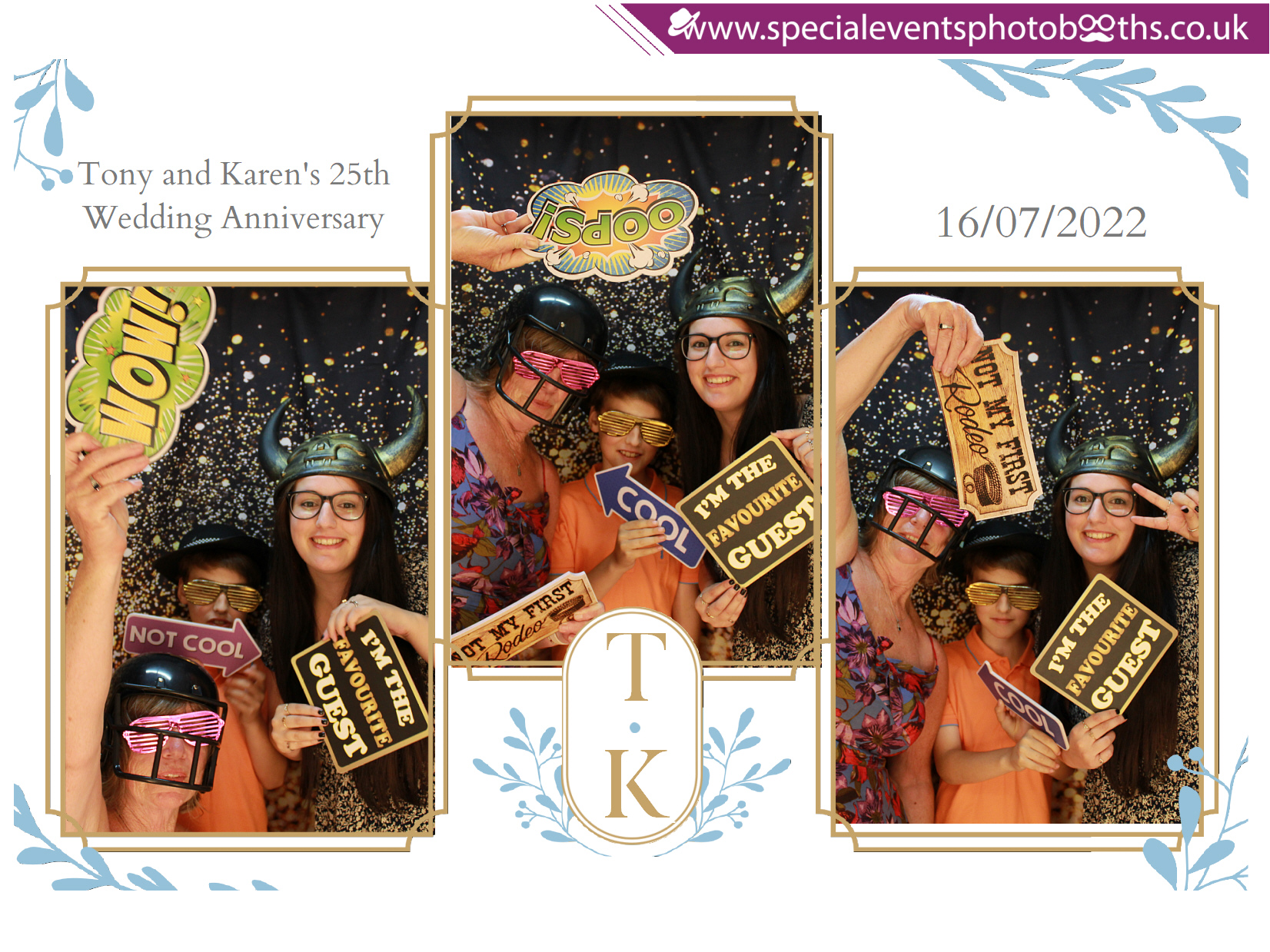 Tony and Karen's 25th Wedding Anniversary | View more photos from the event at my.specialeventsphotobooths.co.uk/u/SpecialEventsPhotoBooths/Tony-and-Karens-25th-Wedding-Anniversary