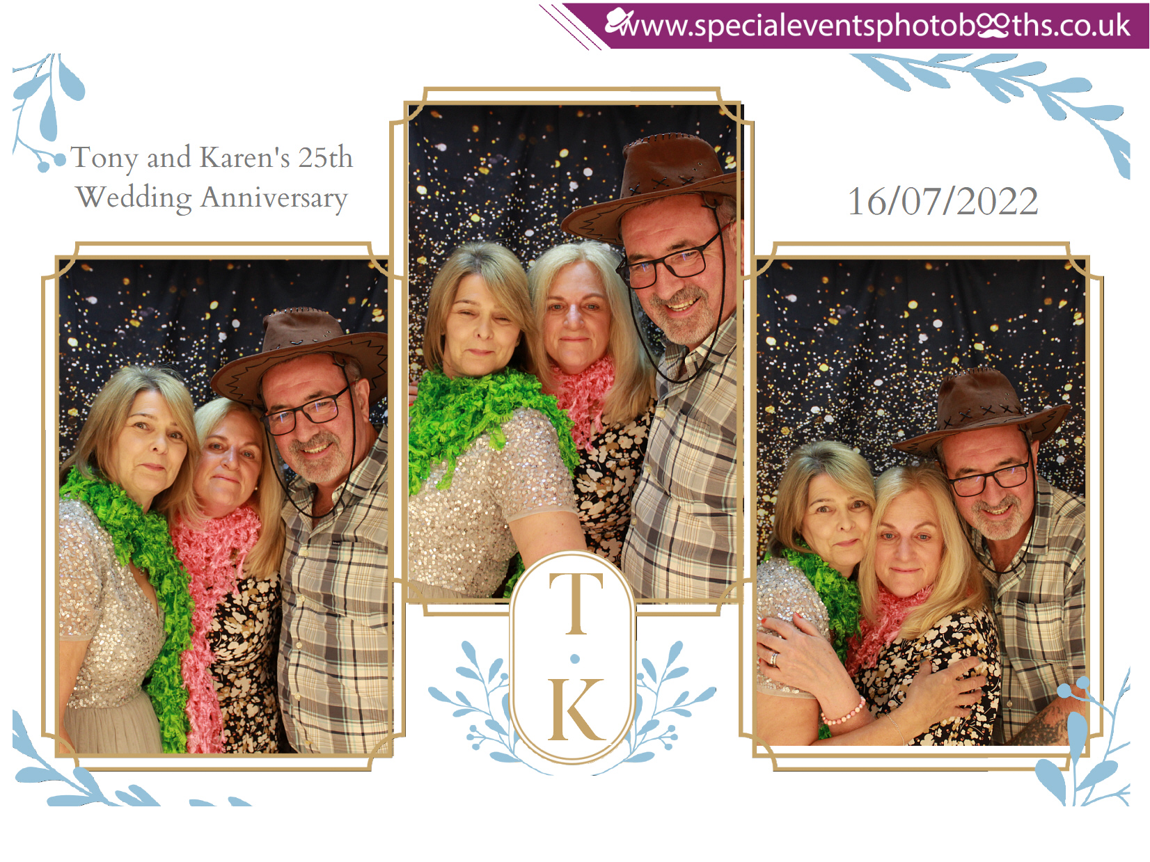Tony and Karen's 25th Wedding Anniversary | View more photos from the event at my.specialeventsphotobooths.co.uk/u/SpecialEventsPhotoBooths/Tony-and-Karens-25th-Wedding-Anniversary