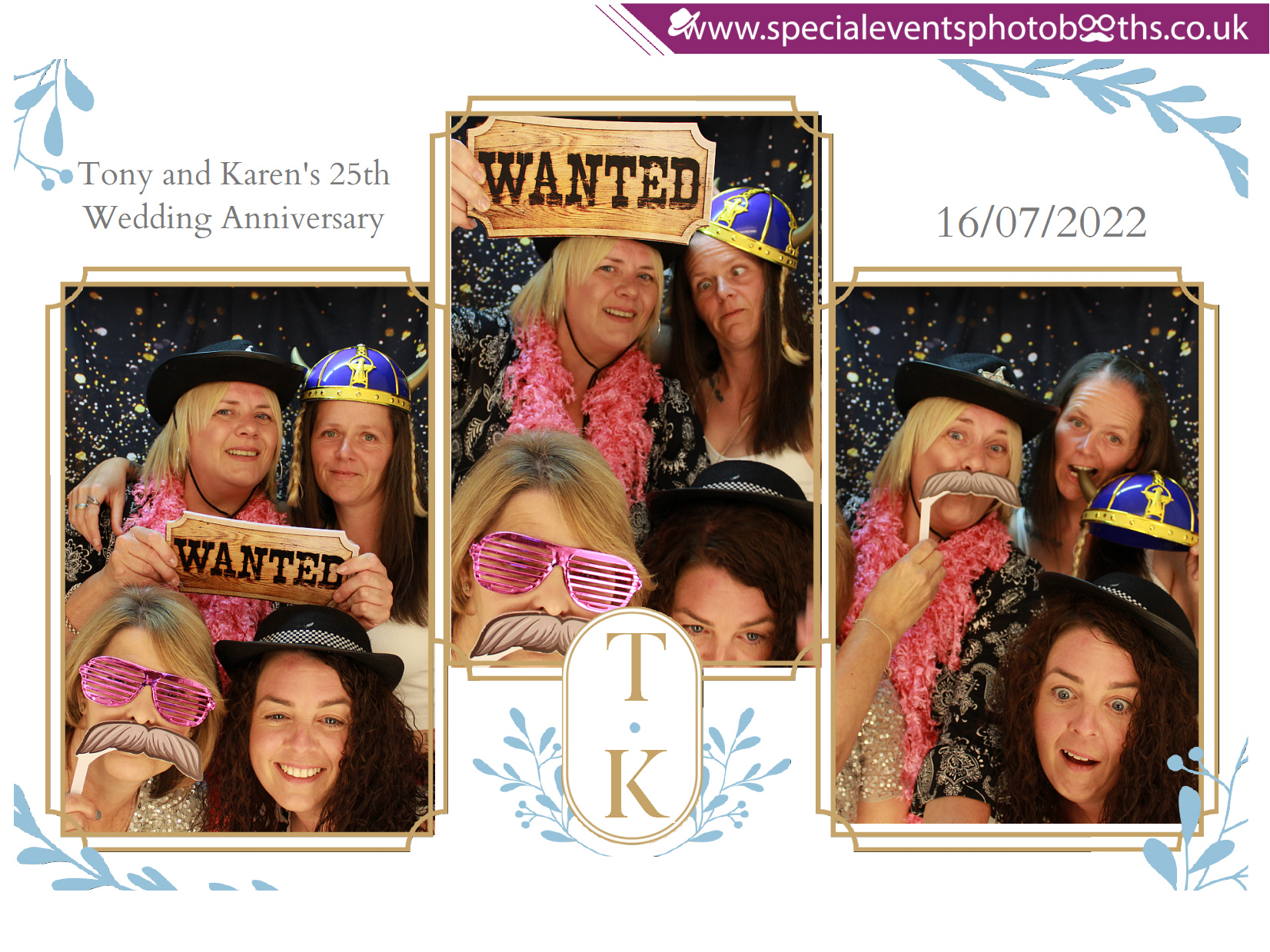 Tony and Karen's 25th Wedding Anniversary | View more photos from the event at my.specialeventsphotobooths.co.uk/u/SpecialEventsPhotoBooths/Tony-and-Karens-25th-Wedding-Anniversary