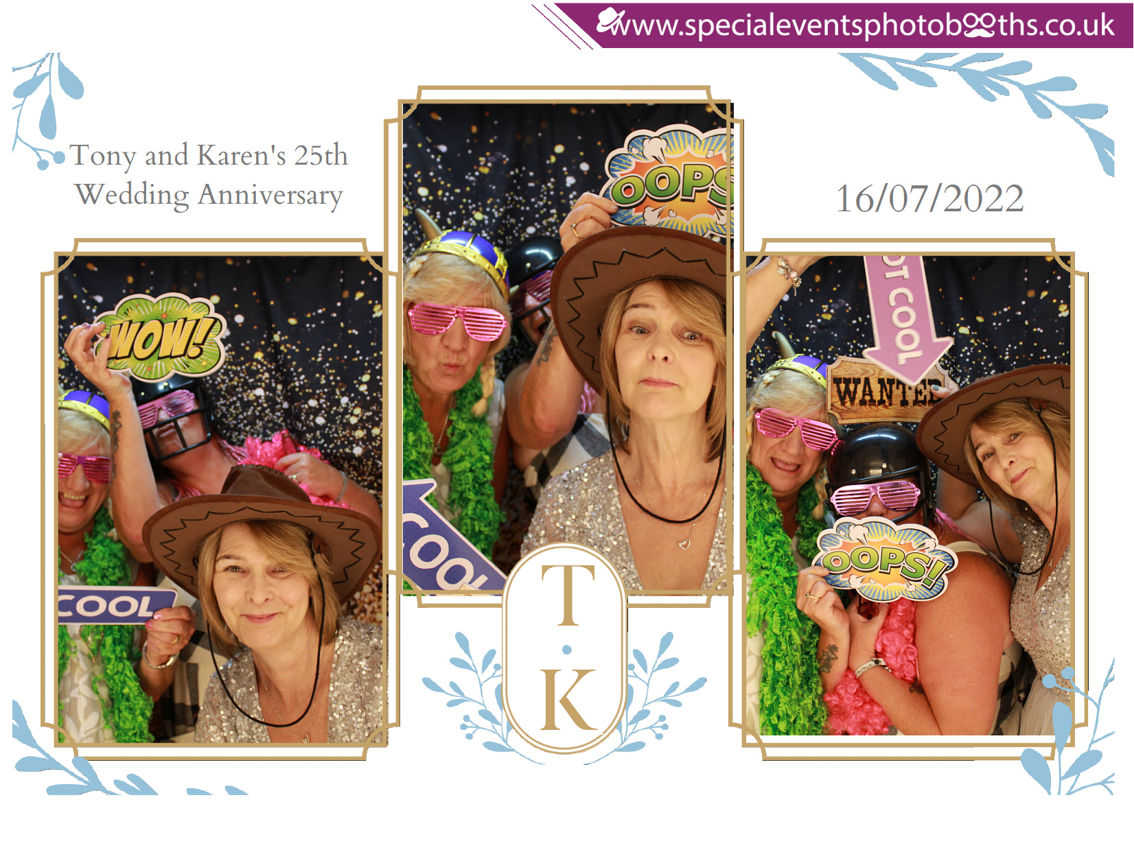 Tony and Karen's 25th Wedding Anniversary | View more photos from the event at my.specialeventsphotobooths.co.uk/u/SpecialEventsPhotoBooths/Tony-and-Karens-25th-Wedding-Anniversary