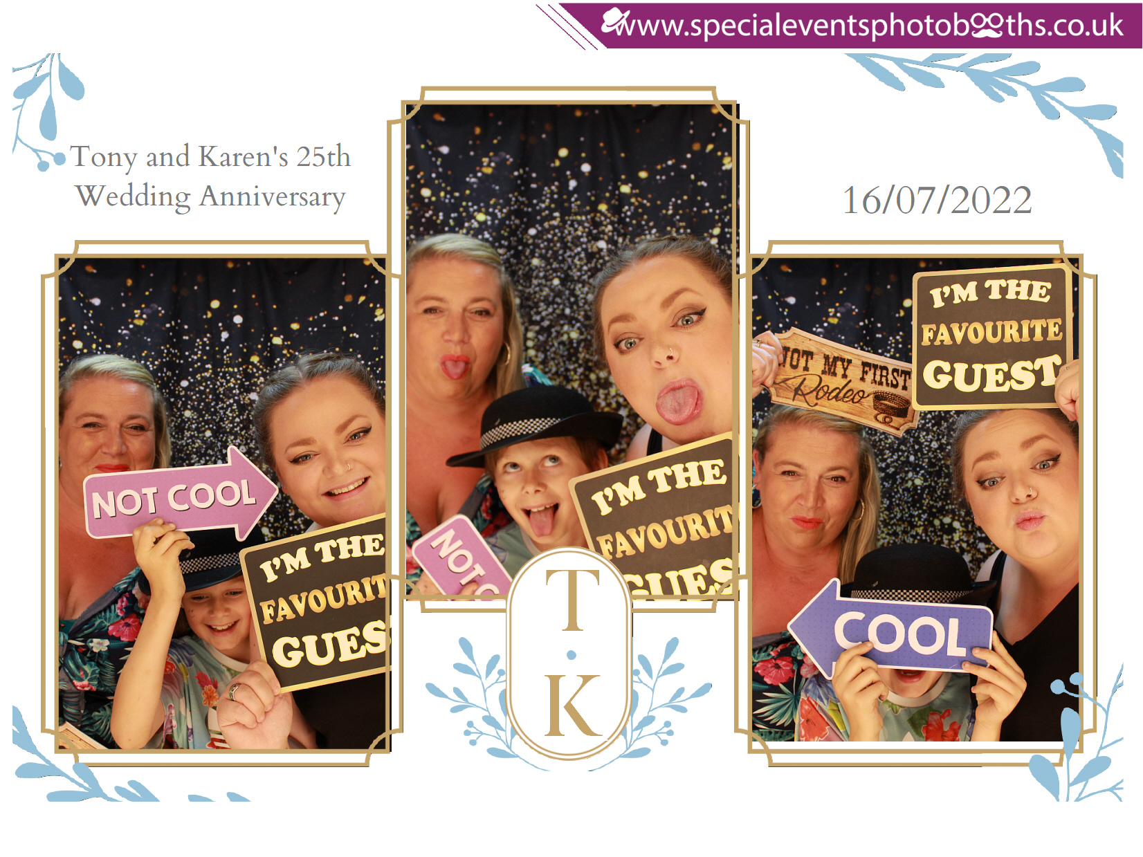 Tony and Karen's 25th Wedding Anniversary | View more photos from the event at my.specialeventsphotobooths.co.uk/u/SpecialEventsPhotoBooths/Tony-and-Karens-25th-Wedding-Anniversary