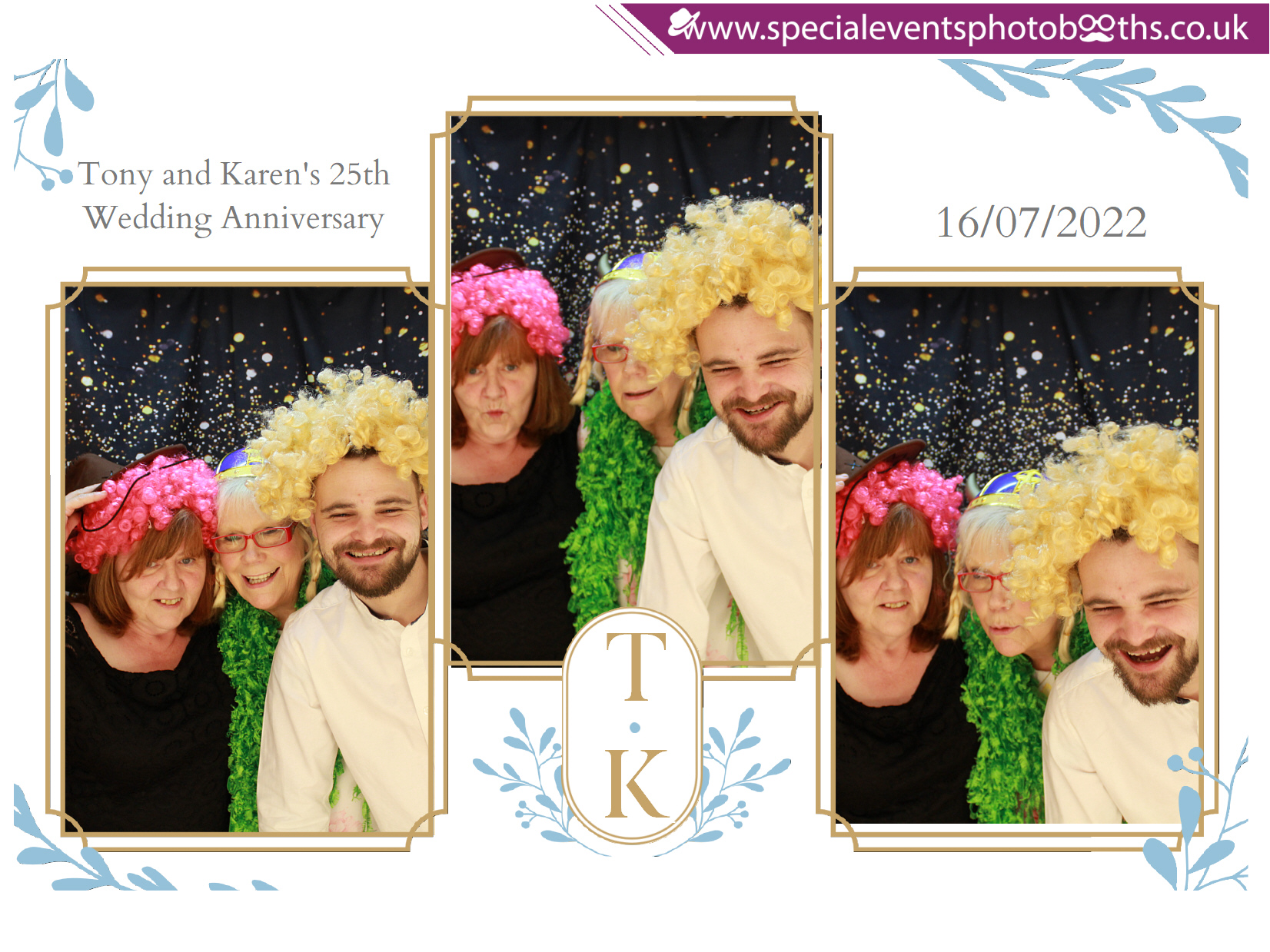 Tony and Karen's 25th Wedding Anniversary | View more photos from the event at my.specialeventsphotobooths.co.uk/u/SpecialEventsPhotoBooths/Tony-and-Karens-25th-Wedding-Anniversary