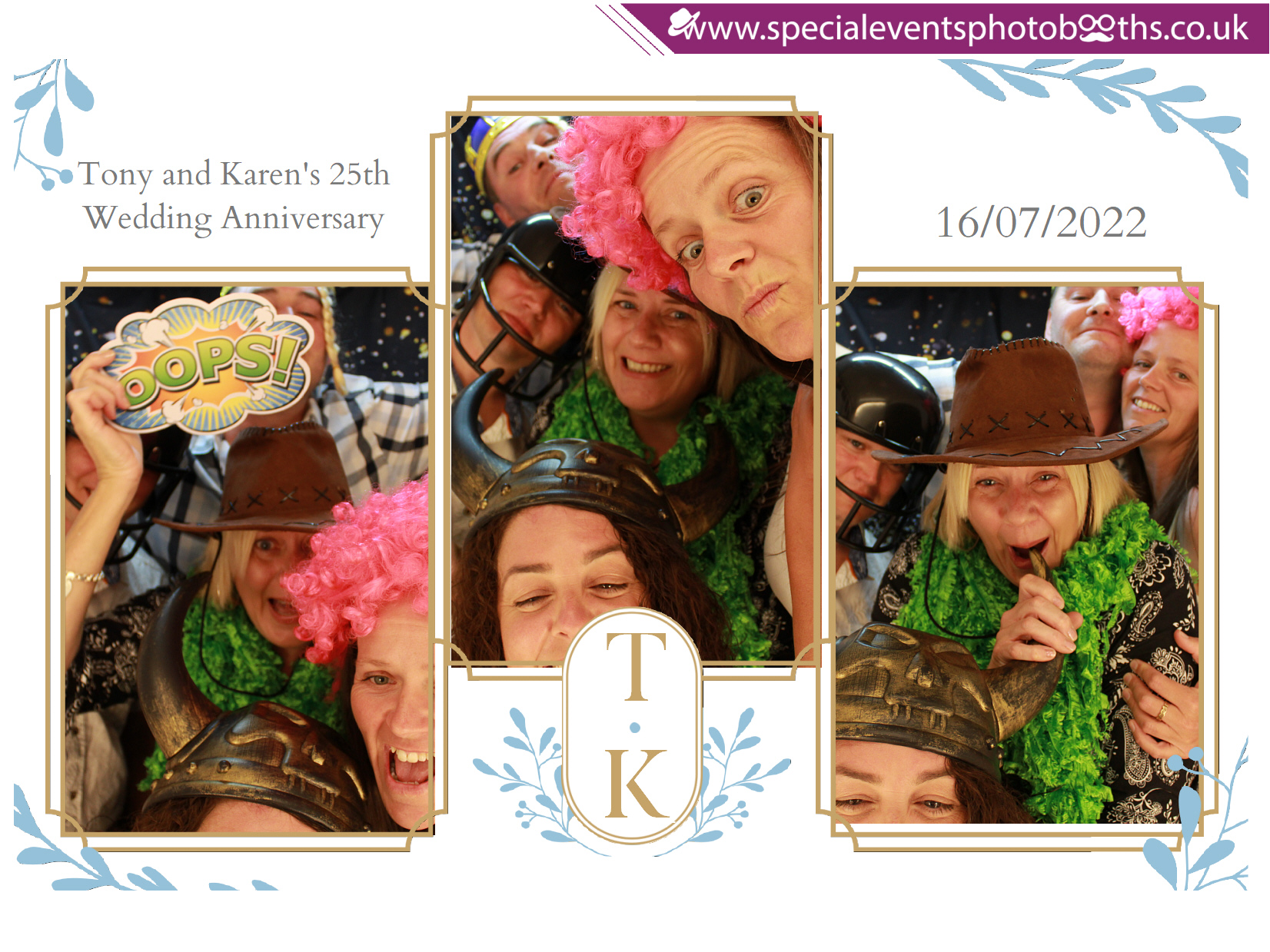 Tony and Karen's 25th Wedding Anniversary | View more photos from the event at my.specialeventsphotobooths.co.uk/u/SpecialEventsPhotoBooths/Tony-and-Karens-25th-Wedding-Anniversary