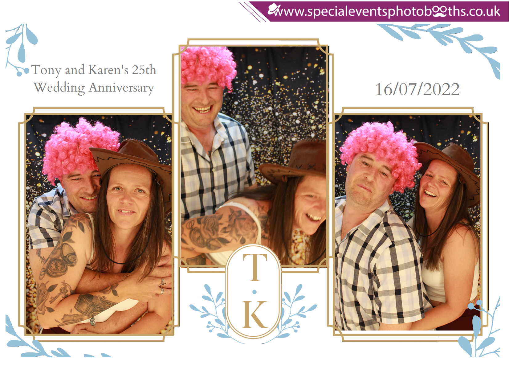 Tony and Karen's 25th Wedding Anniversary | View more photos from the event at my.specialeventsphotobooths.co.uk/u/SpecialEventsPhotoBooths/Tony-and-Karens-25th-Wedding-Anniversary